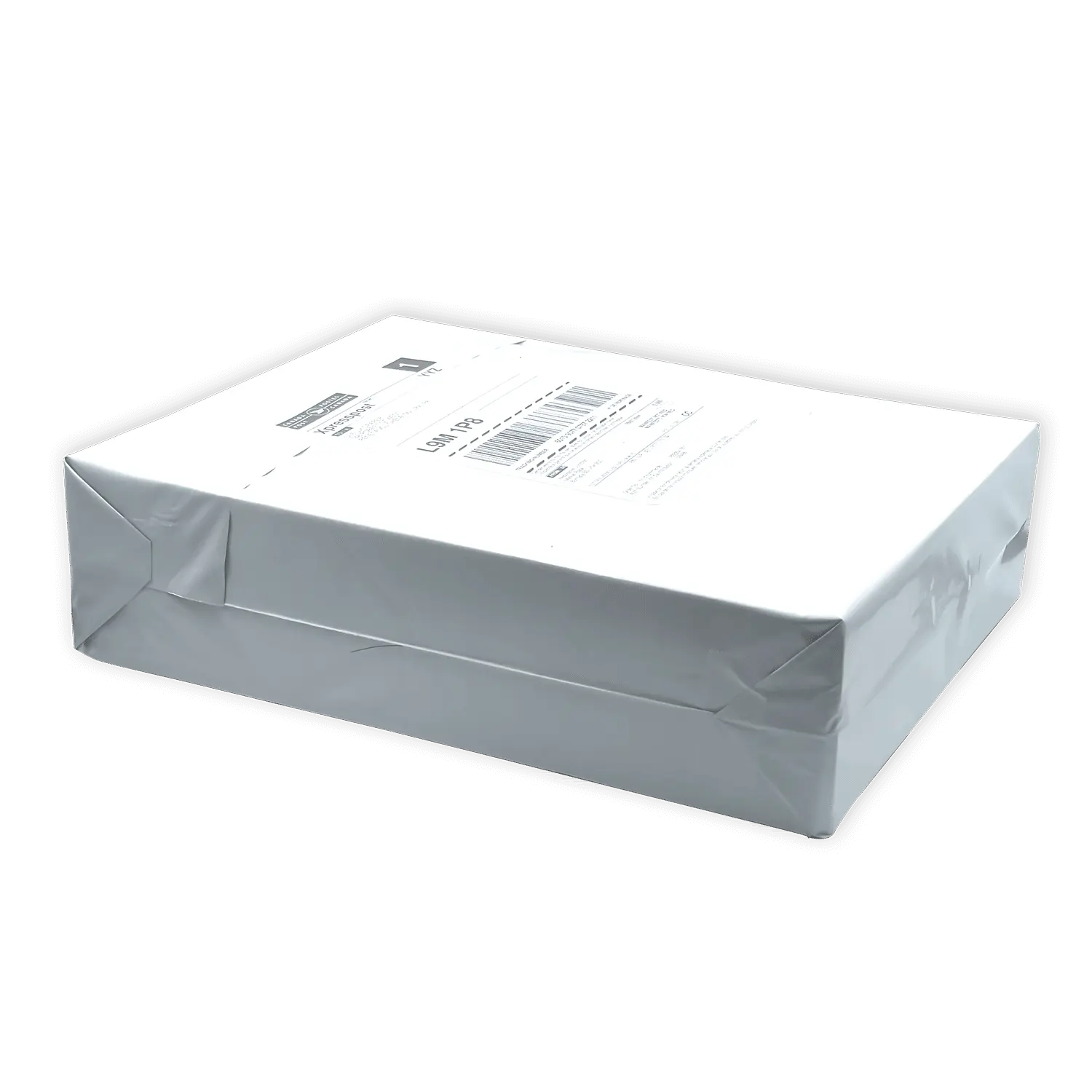 Pacific Grass order sealed in a plain white poly mailer