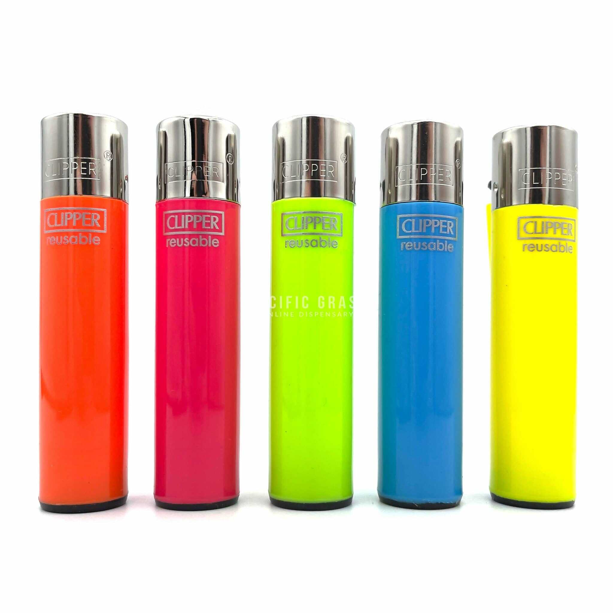 Fluorescent Clipper Lighters