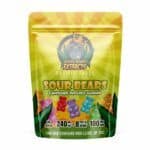 Golden Monkey Extracts - Gummies - 240MG THC + 100MG CBD