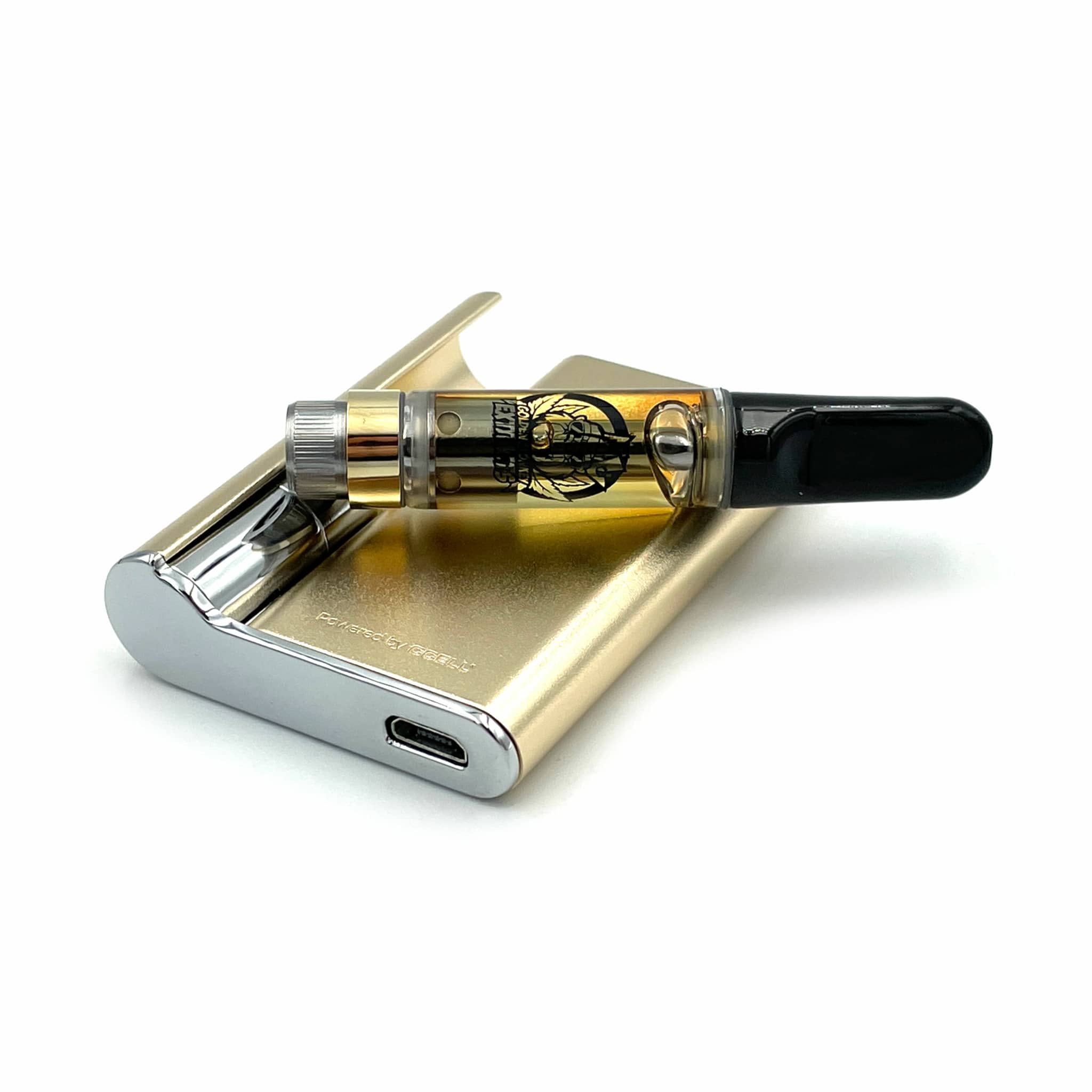 Golden Monkey Extracts - High-Performance 510 Thread Gold Plated Palm Battery
