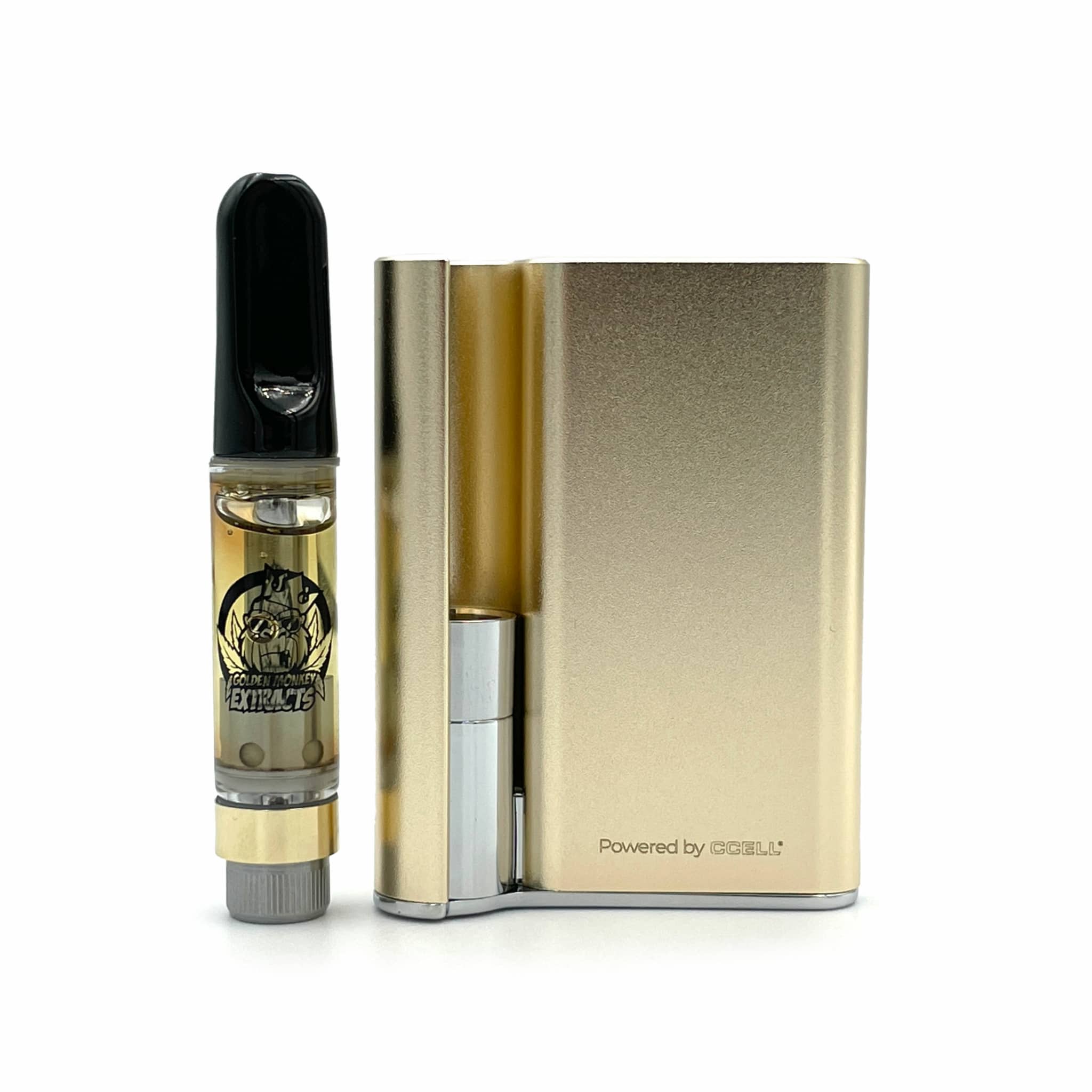 Golden Monkey Extracts - High-Performance 510 Thread Gold Plated Palm Battery