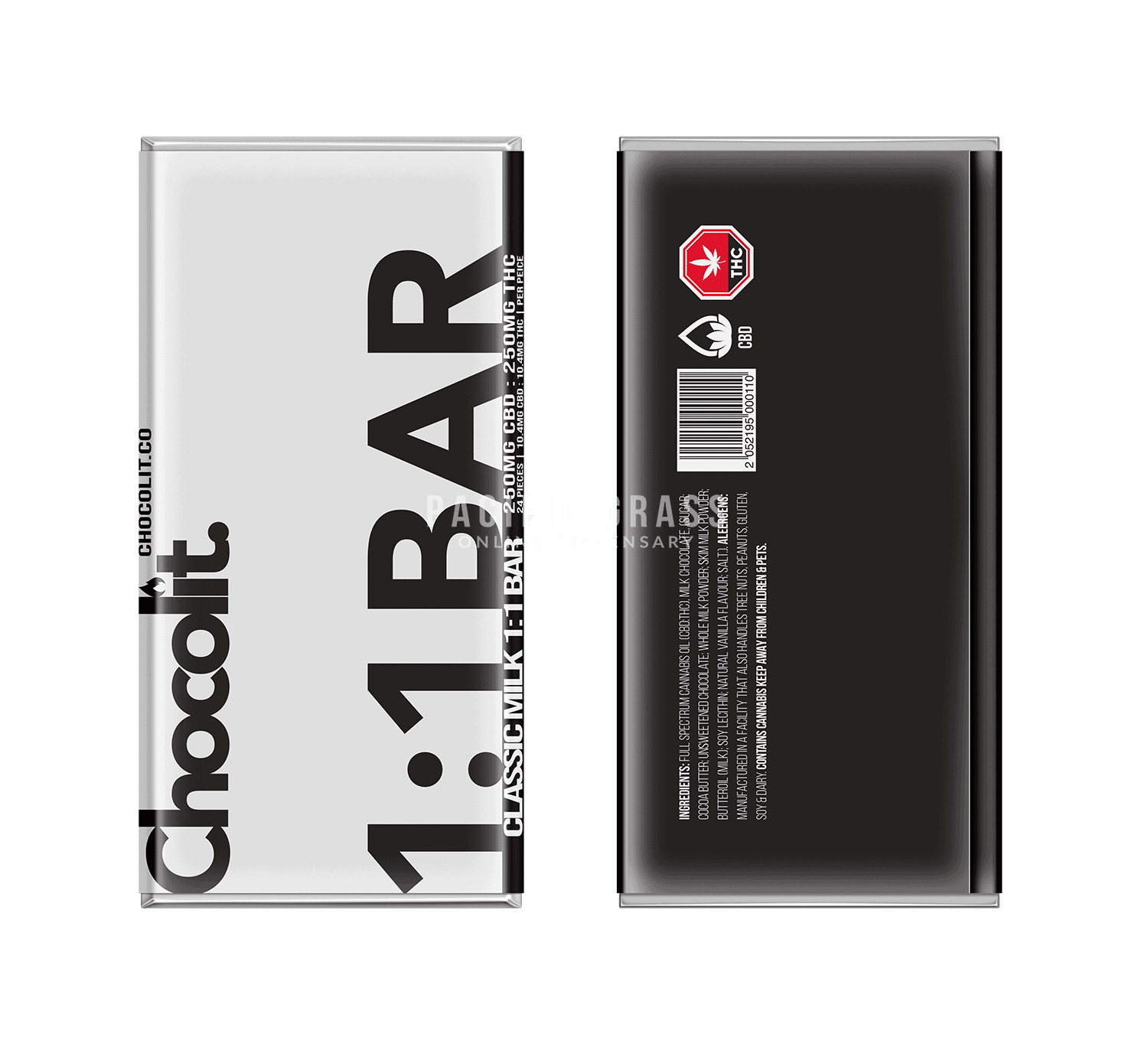 Chocolit. 1 : 1 Chocolate Bar