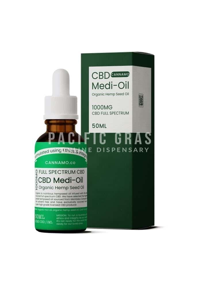 Cannamo CBD Medi-Oil - Organic Hemp Seed Oil
