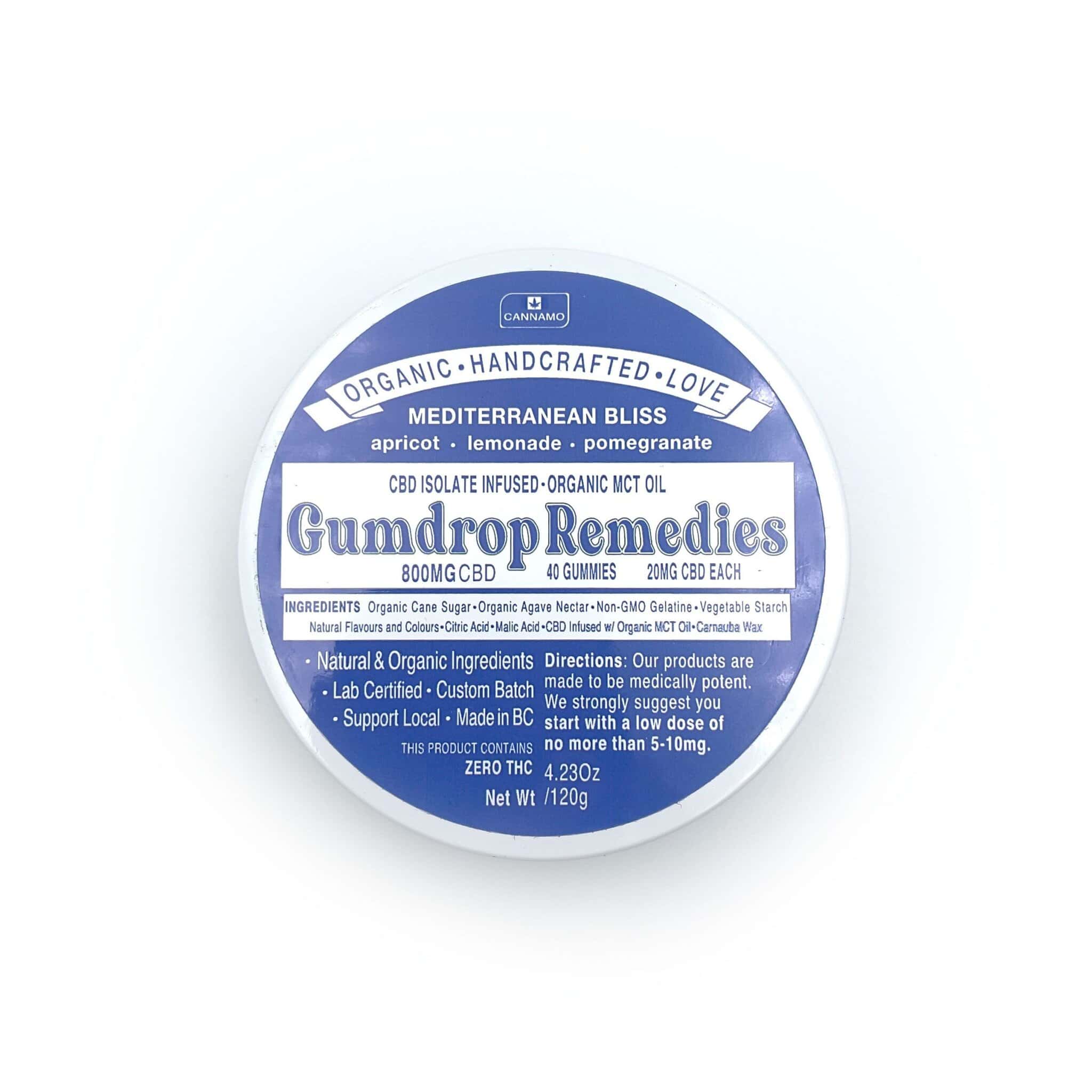 Cannamo Gumdrop Remedies – CBD