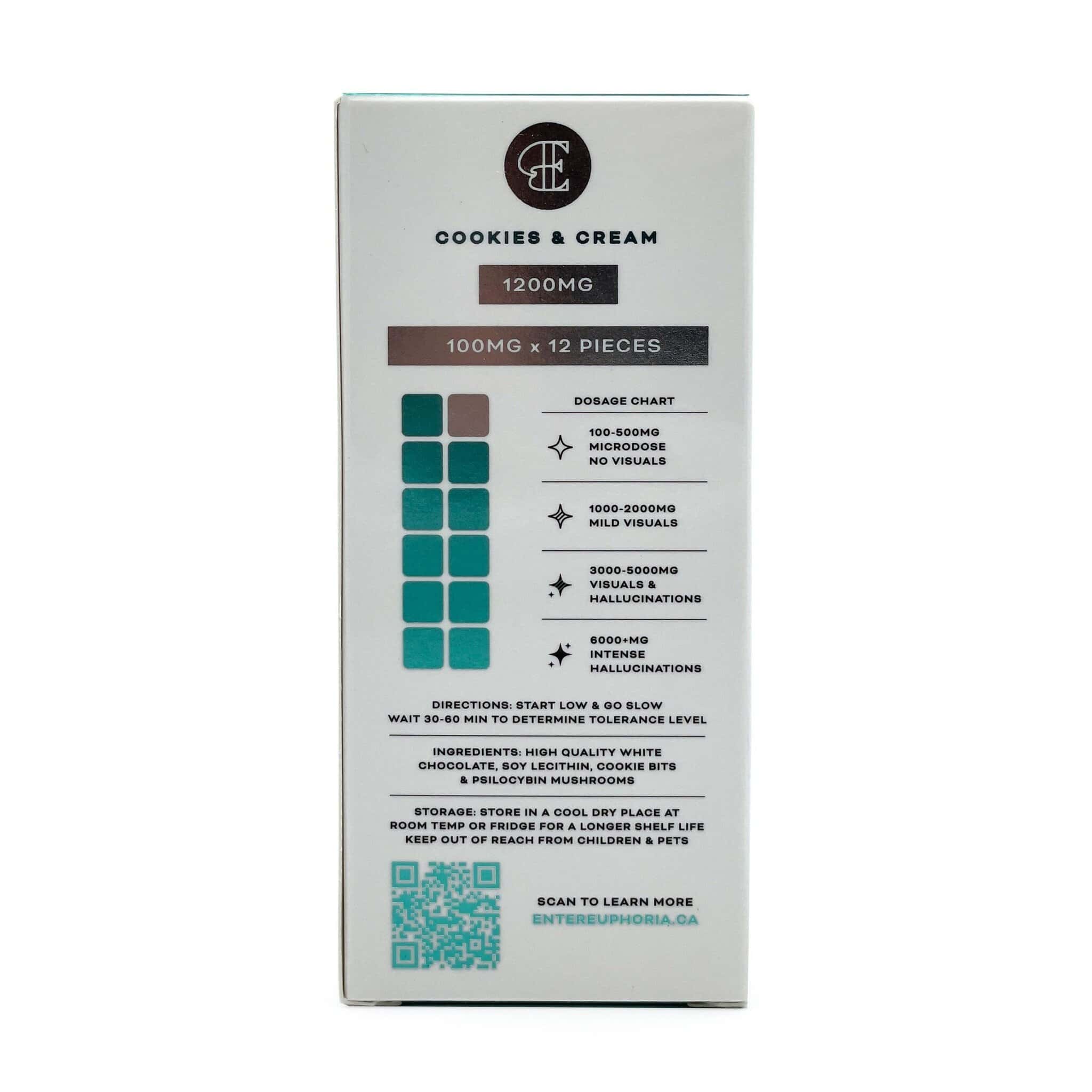 Euphoria Psychedelics - Chocolate Bar - 1200mg