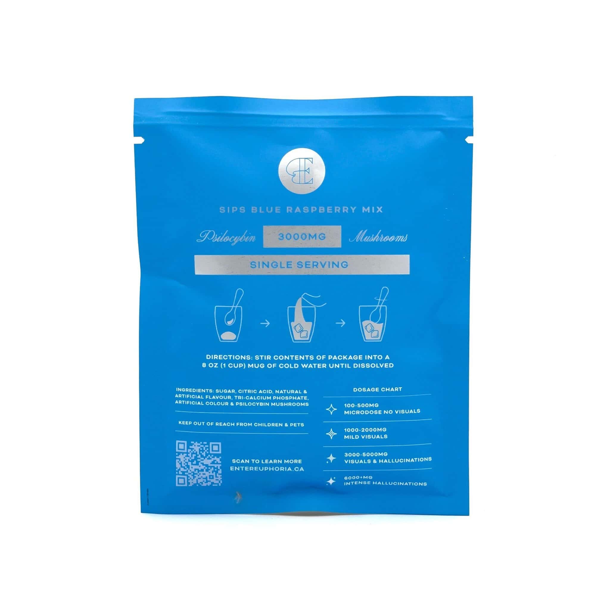 Euphoria Psychedelics - Blue Raspberry Drink Mix