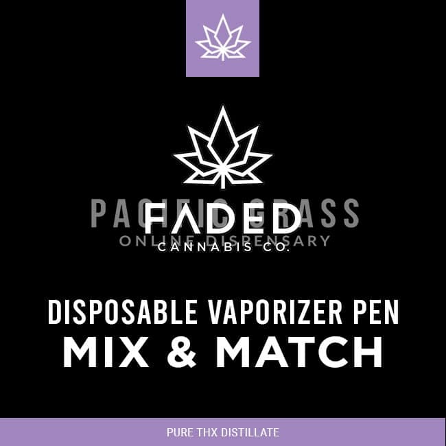 Faded Disposable Pen Mix & Match