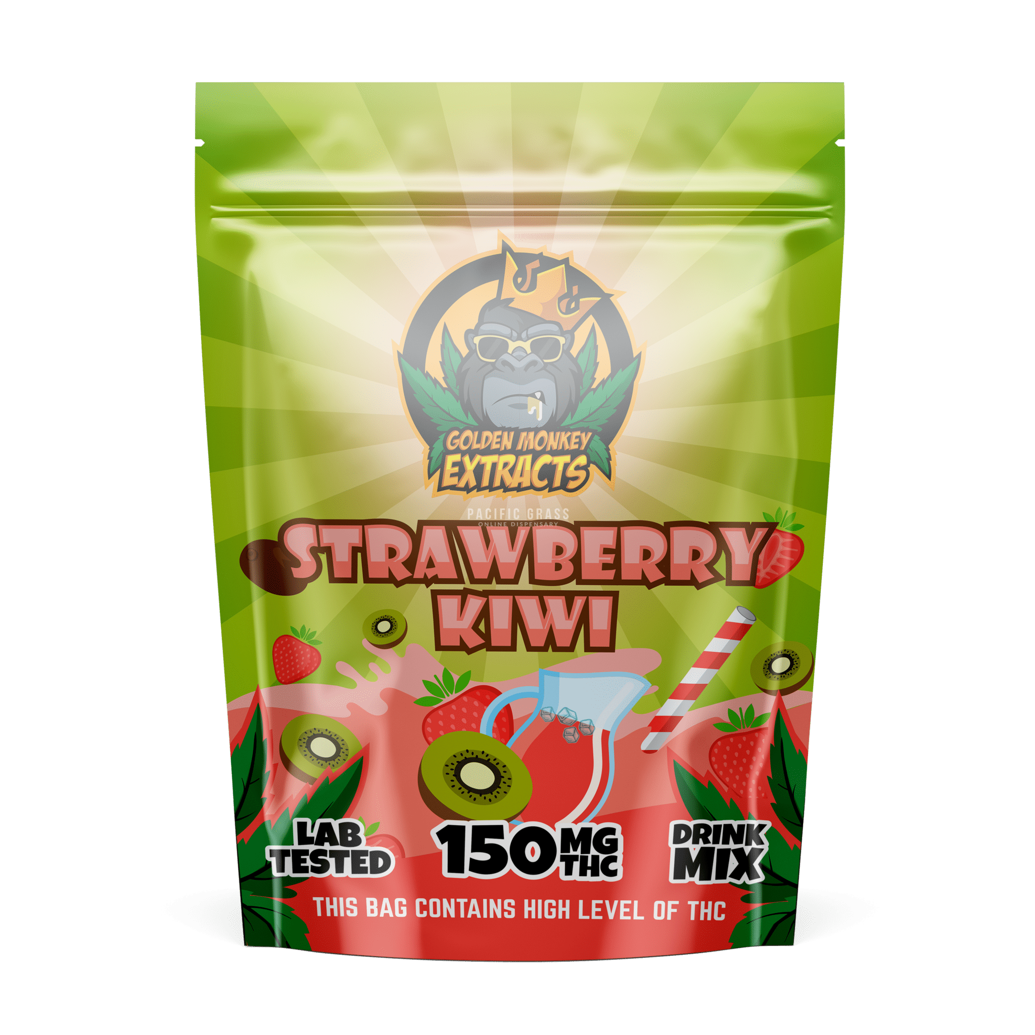 Golden Monkey Extracts - 150MG THC Drink Mix