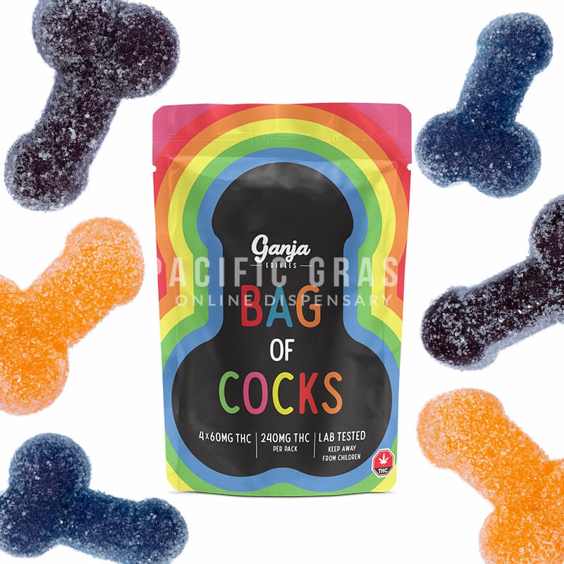 Ganja Edibles - Bag of Cocks