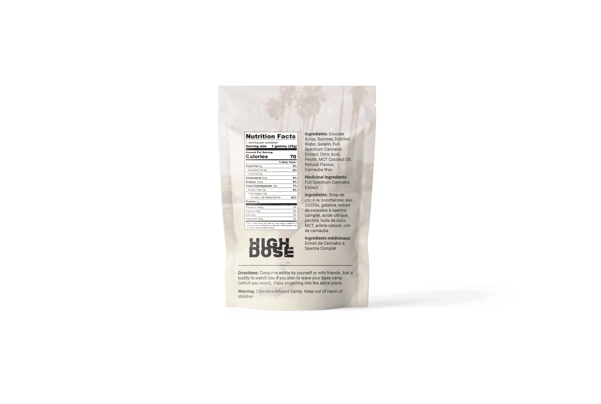 High Dose - Gummies - 1500mg