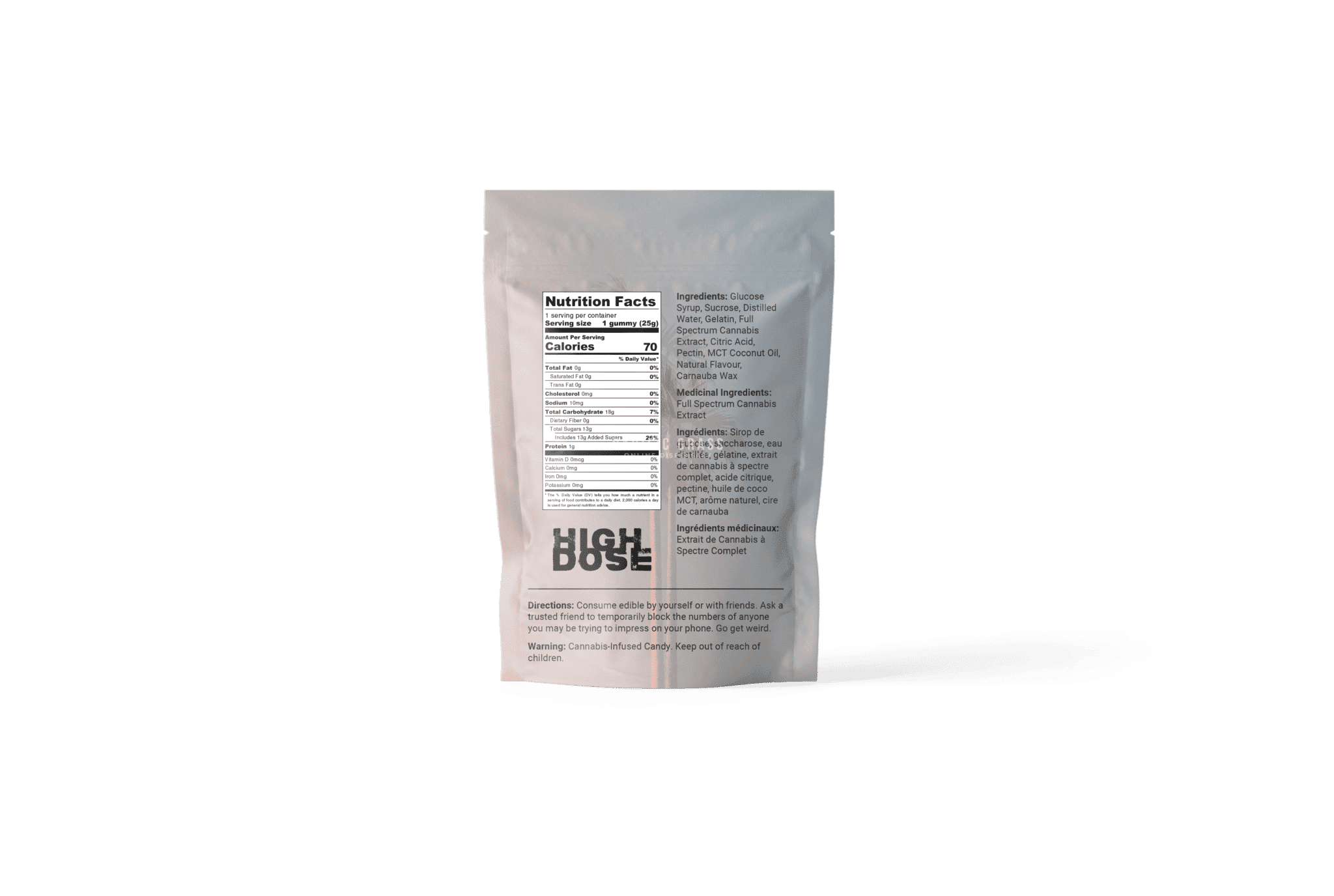 High Dose - Gummies - 500mg