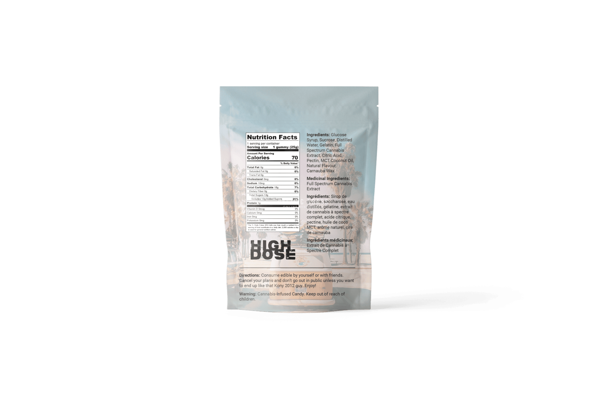 High Dose - Gummies - 1000mg