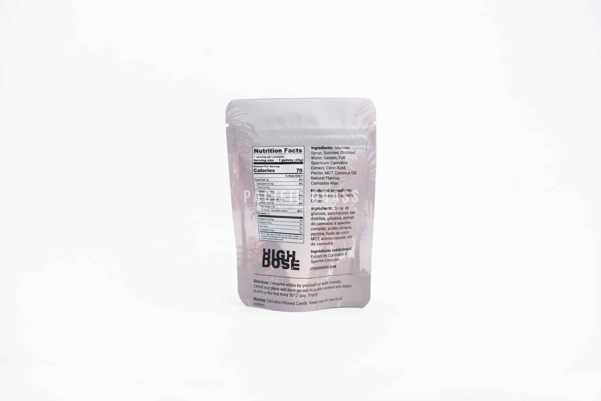 High Dose - Gummies - 1000mg