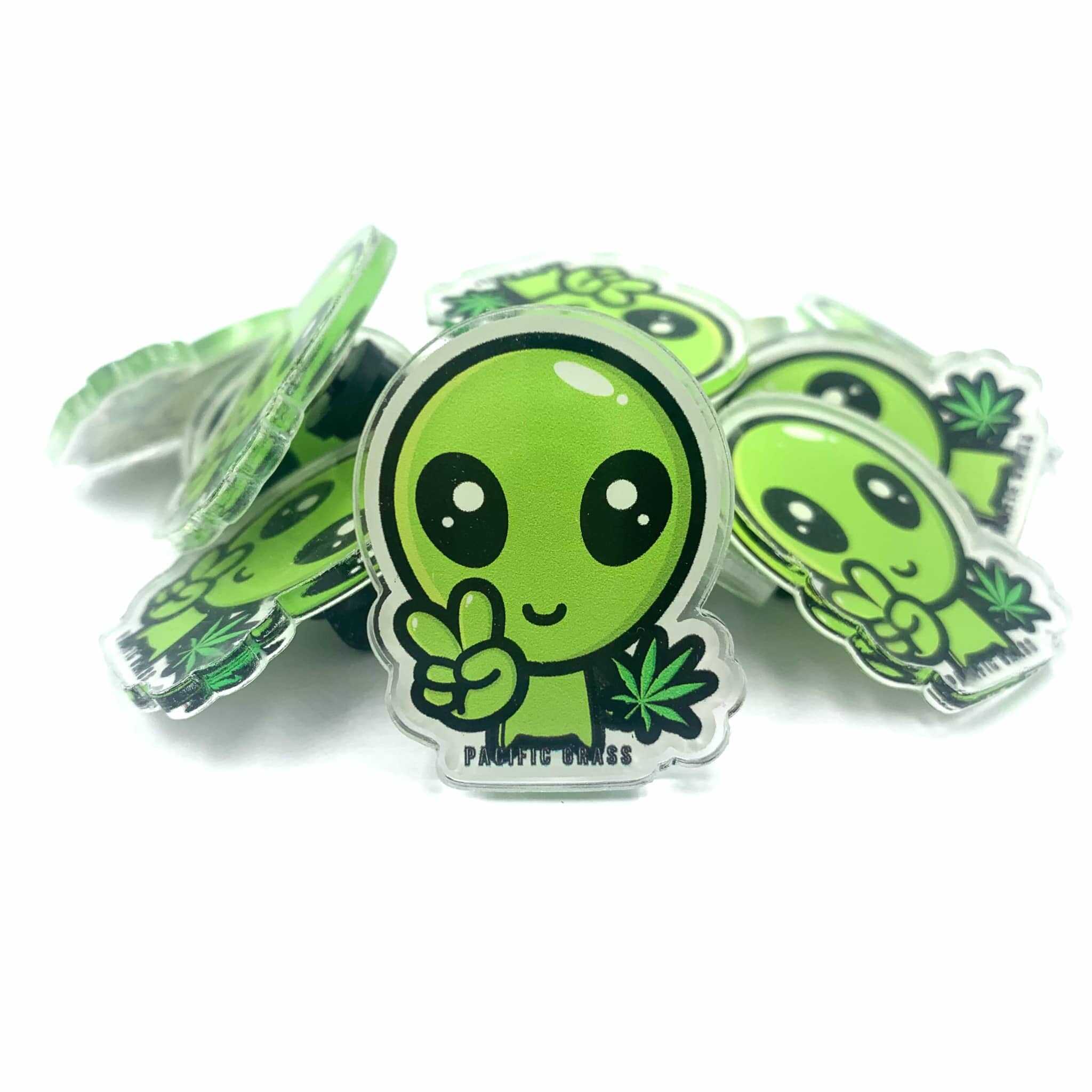 Pacific Grass Acrylic Pins