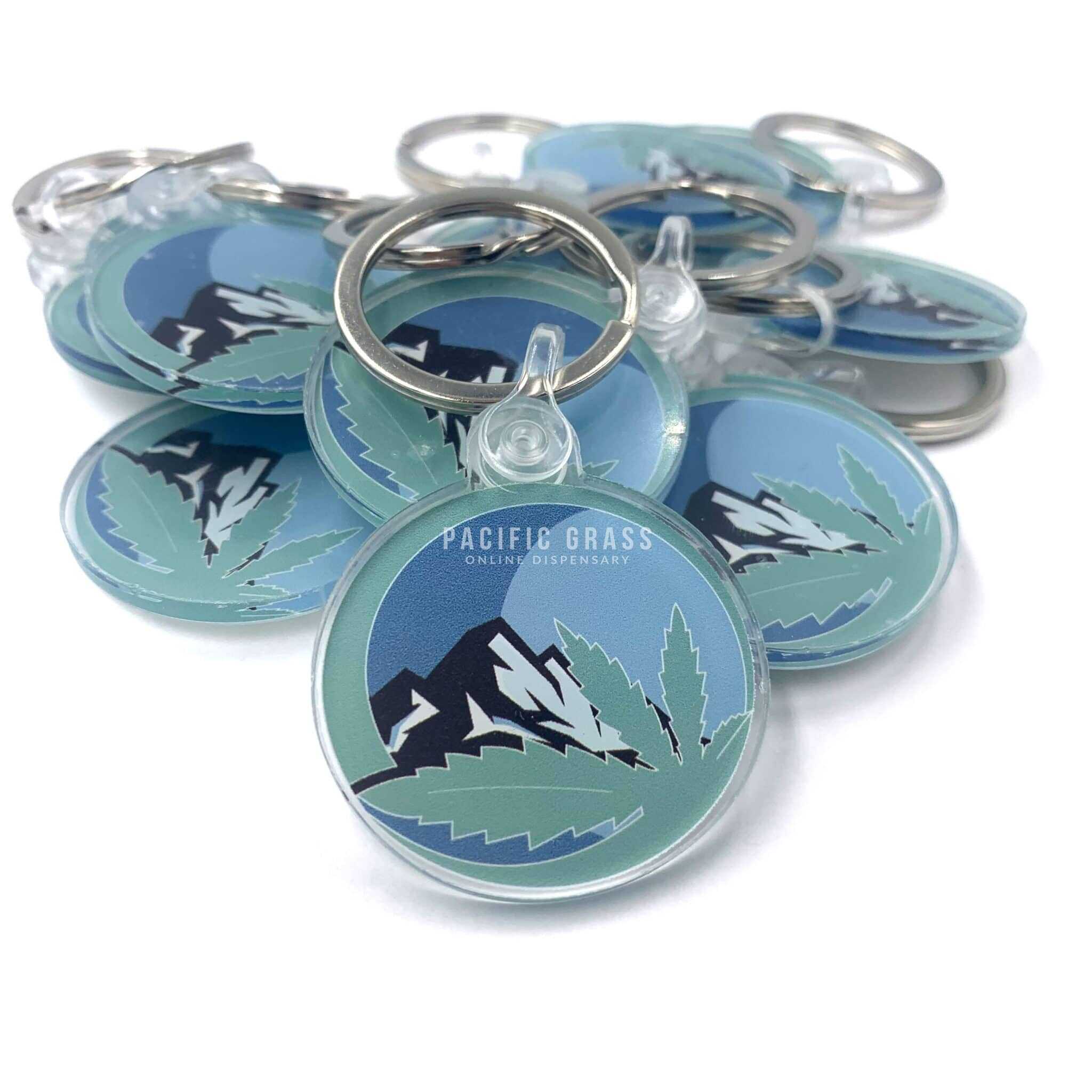 Pacific Grass Acrylic Keychains