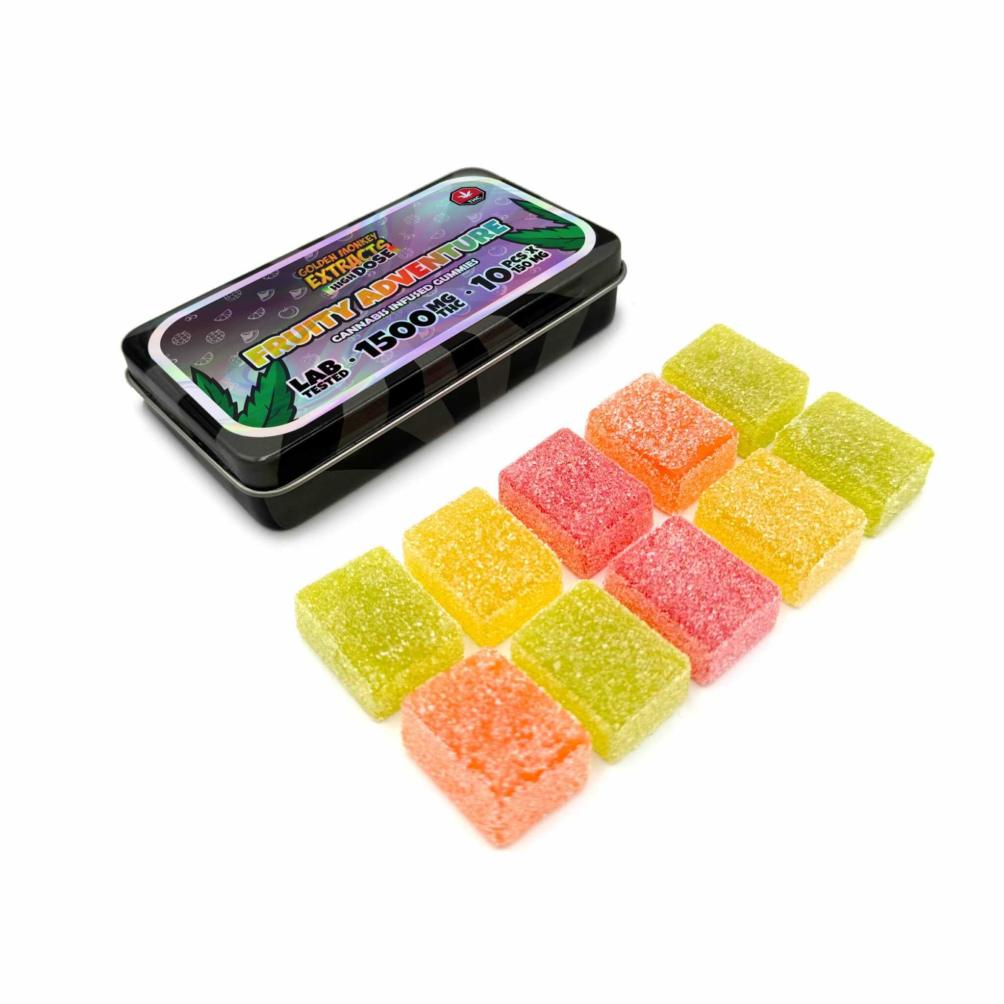Golden Monkey Extracts - 1500MG - High Dose Gummy