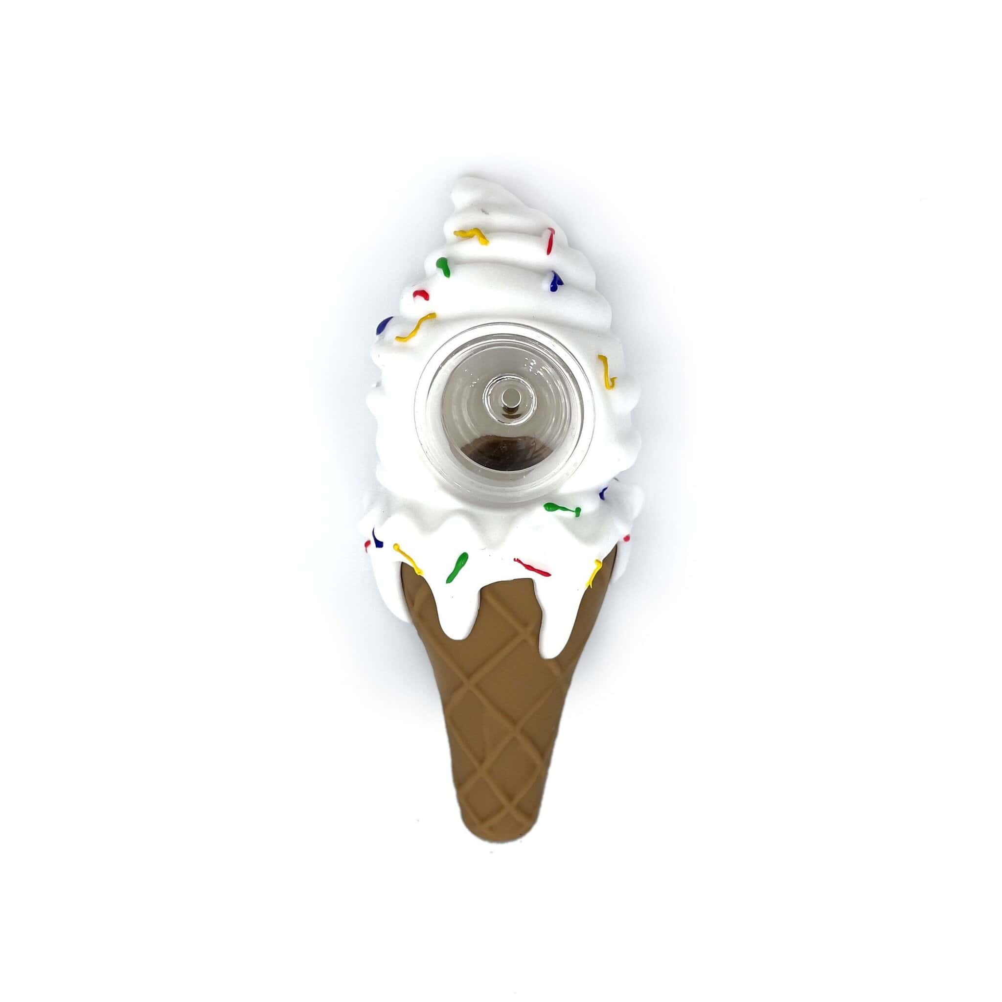 Ice Cream Cone Silicone Pipe