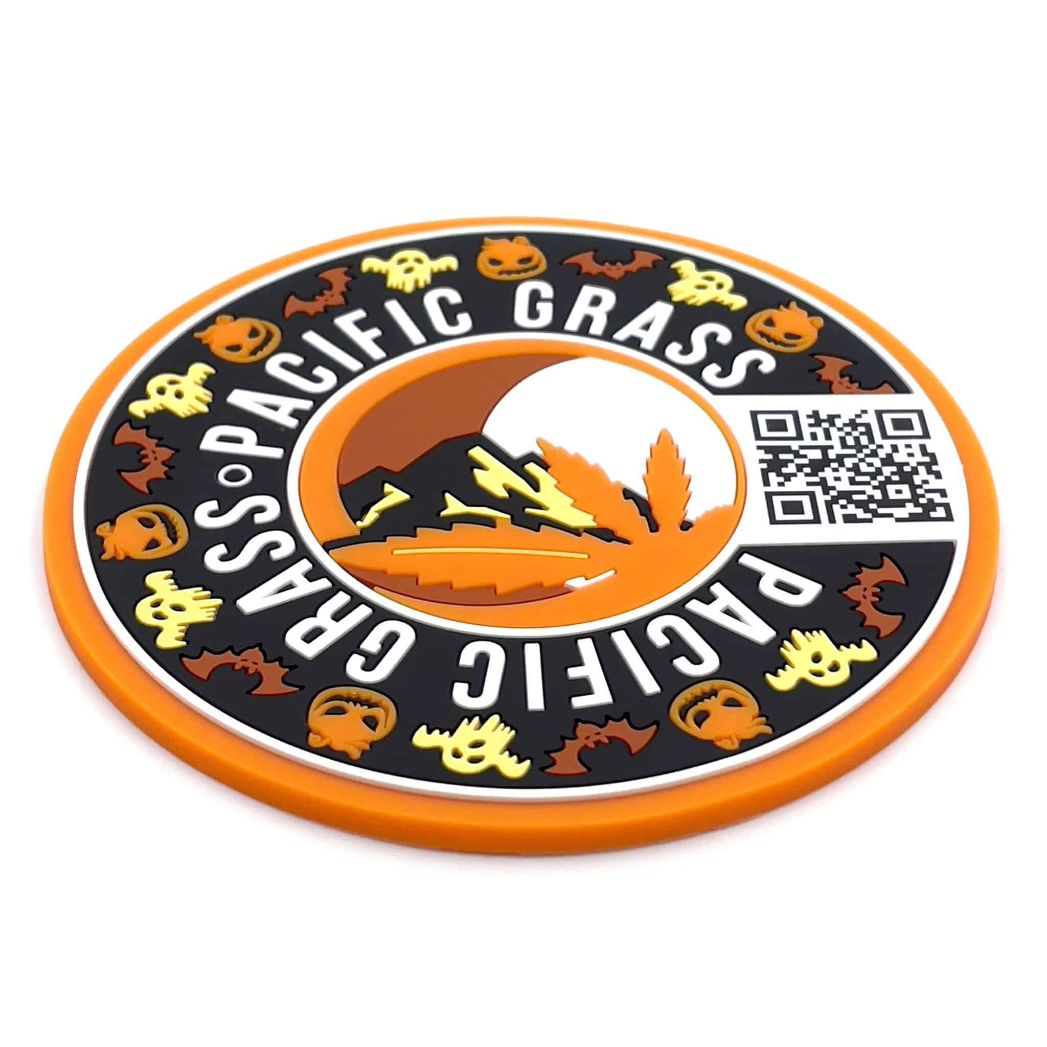 Pacific Grass Halloween Silicone Coaster