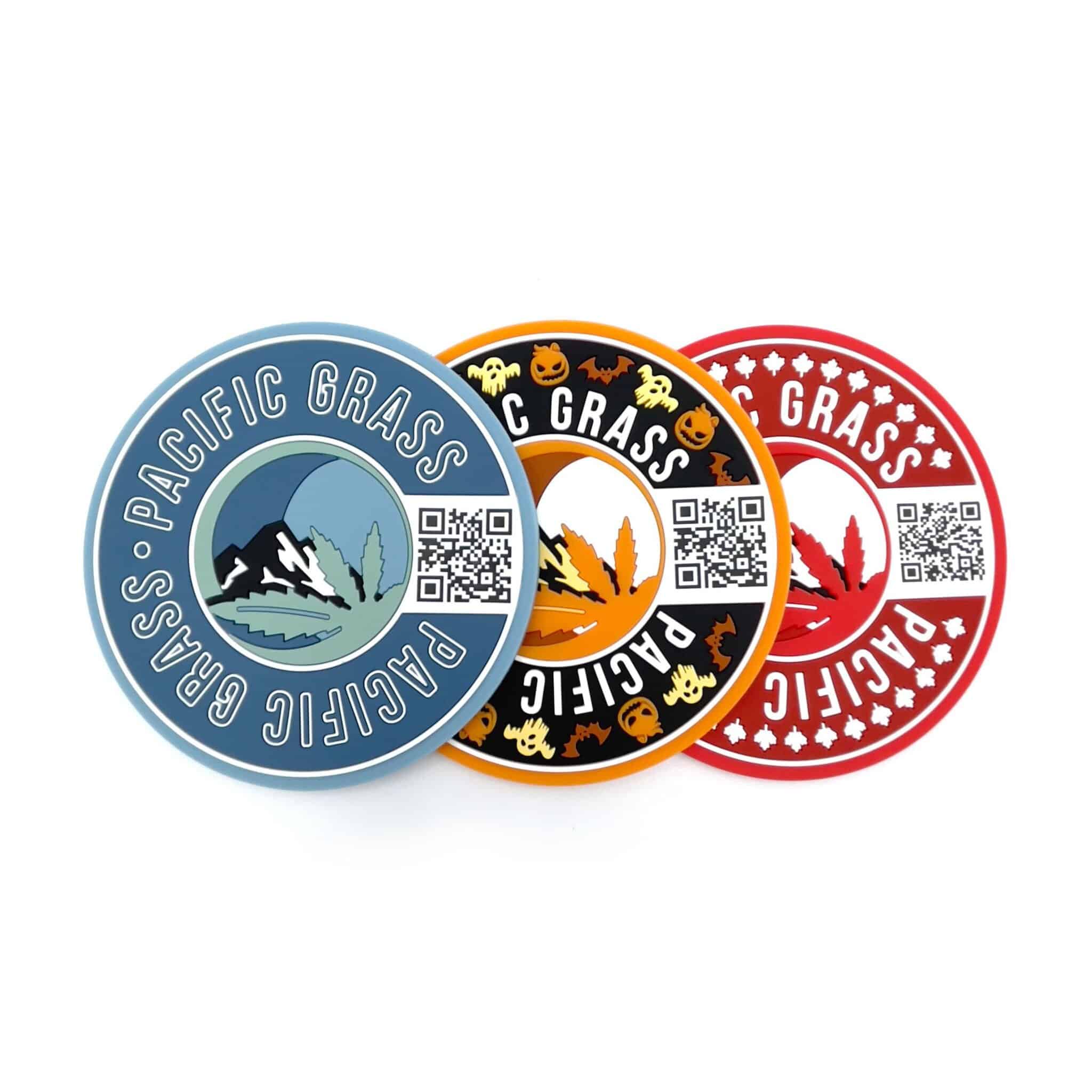 Pacific Grass Silicone Coasters - Collector's Kit