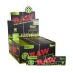 RAW Black Organic Hemp - Rolling Papers - King Size Slim