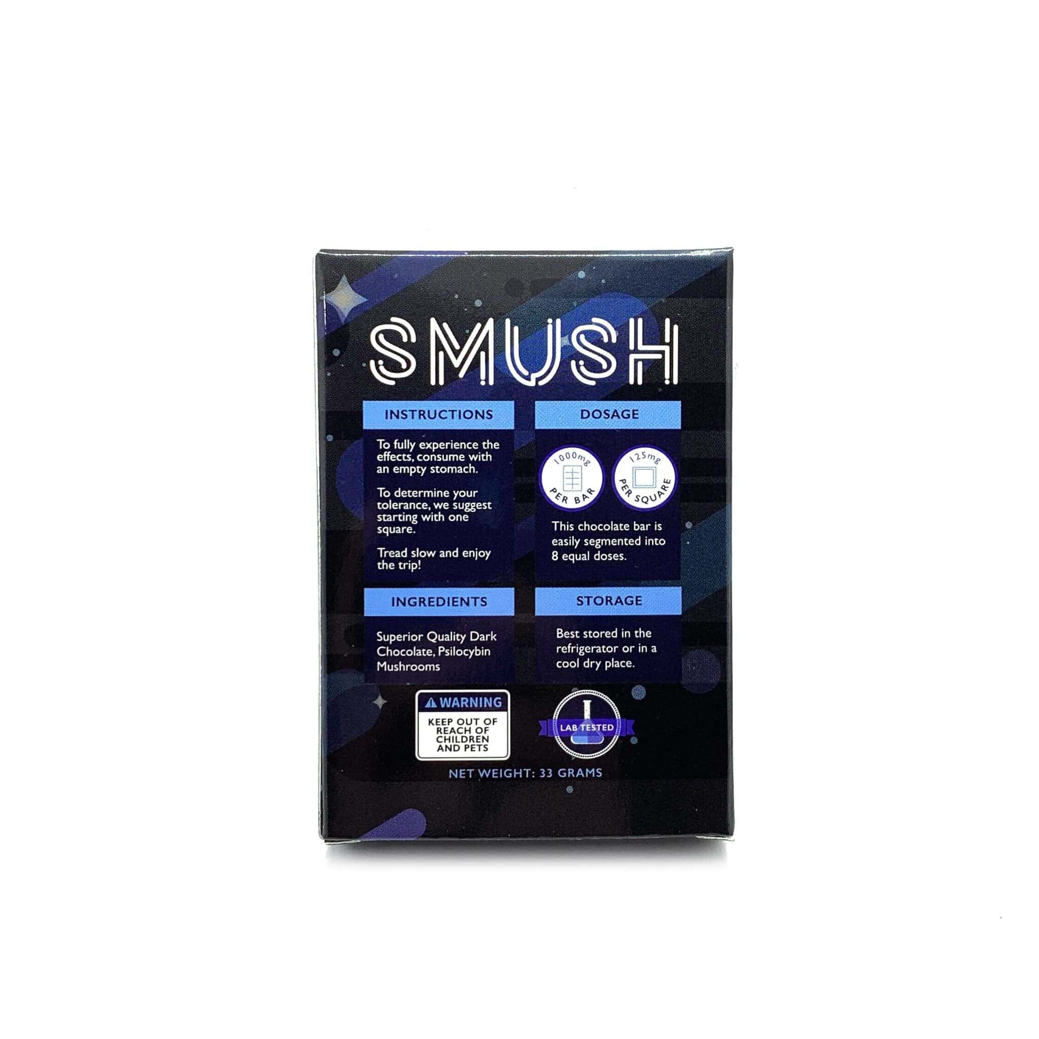 Smush - Mushroom Chocolate Bars