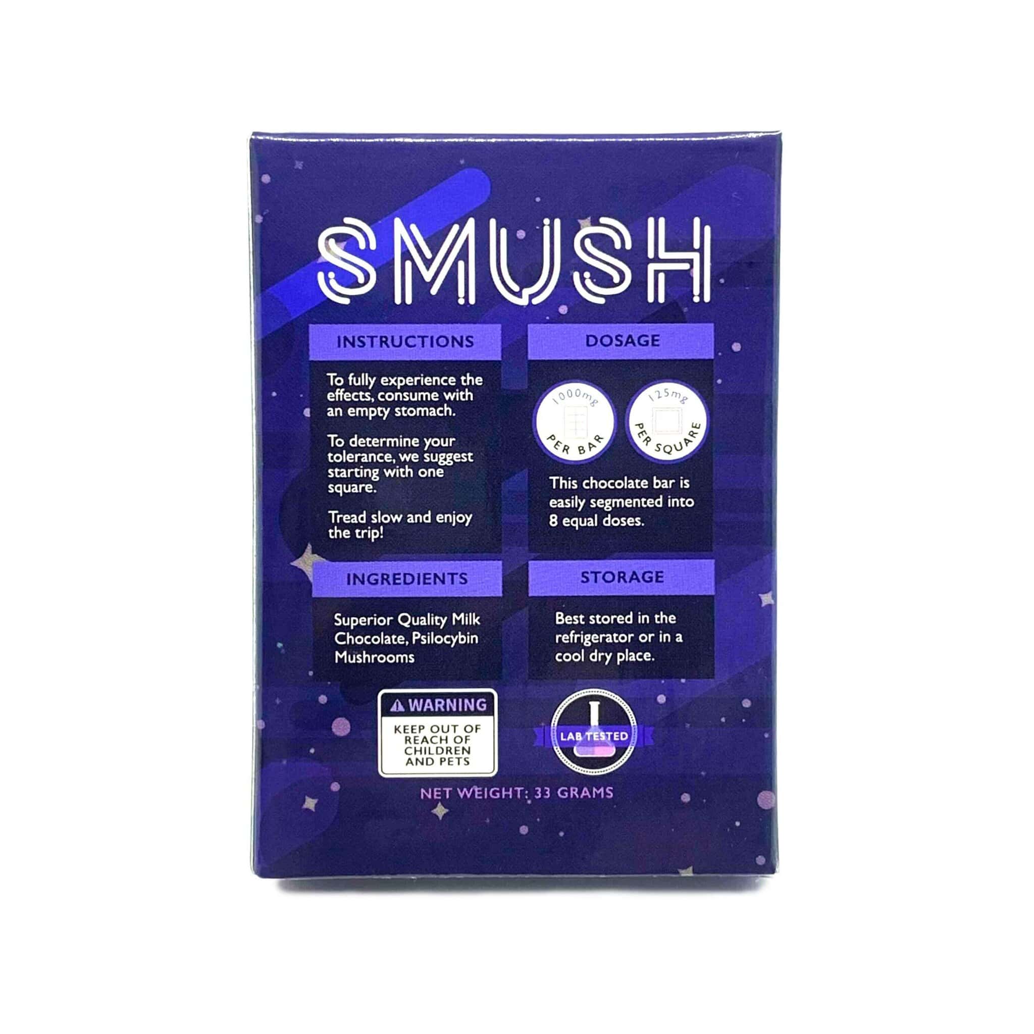 Smush - Mushroom Chocolate Bars