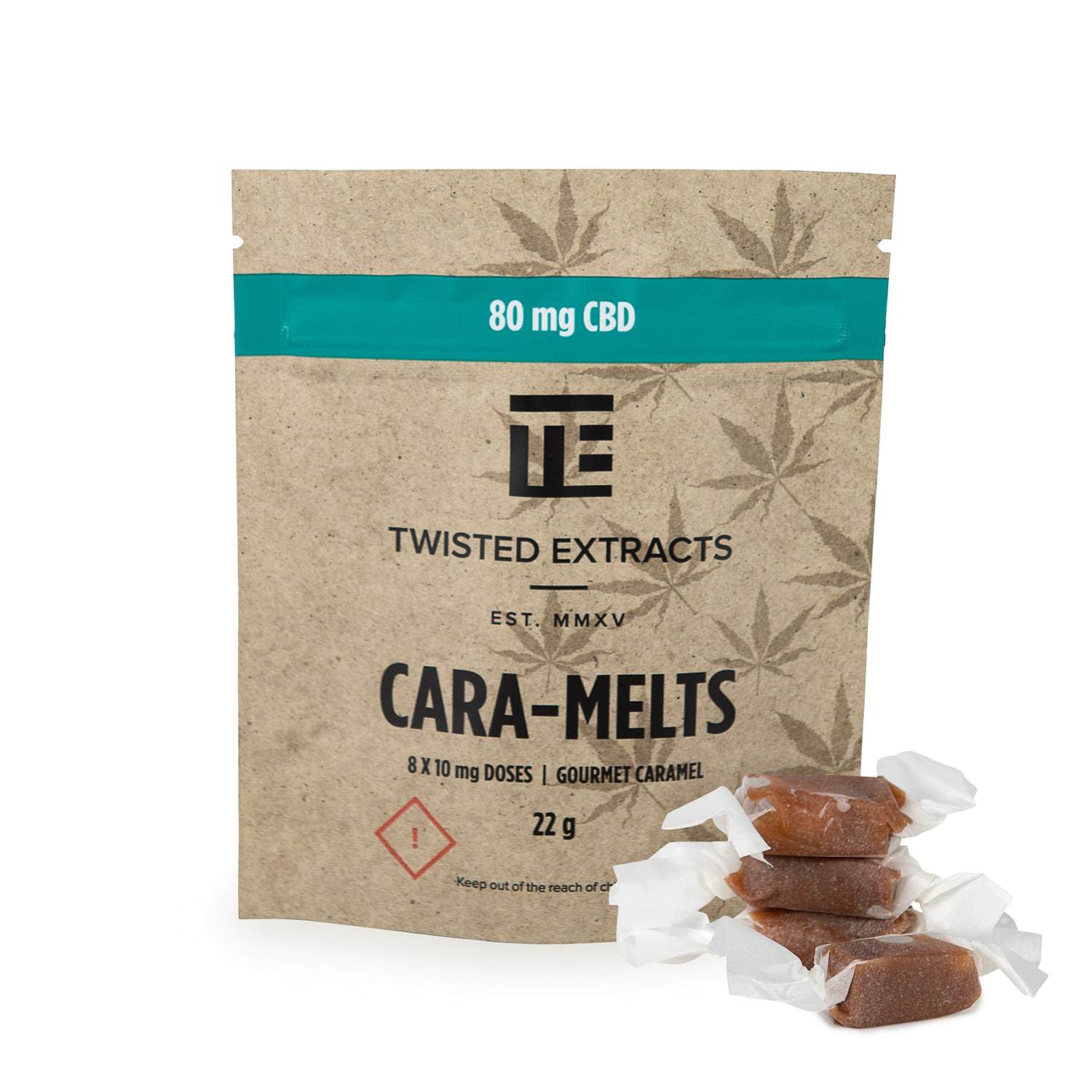 Twisted Edibles – CBD Cara-Melts