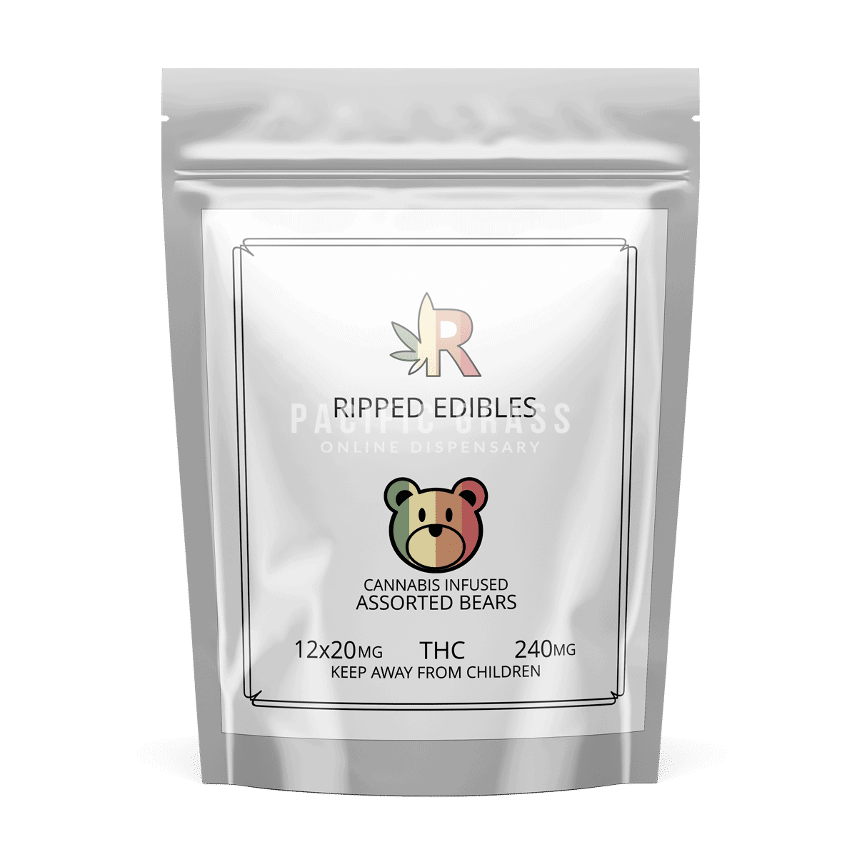 Free Ripped Edibles - Gummies - Assorted Bears