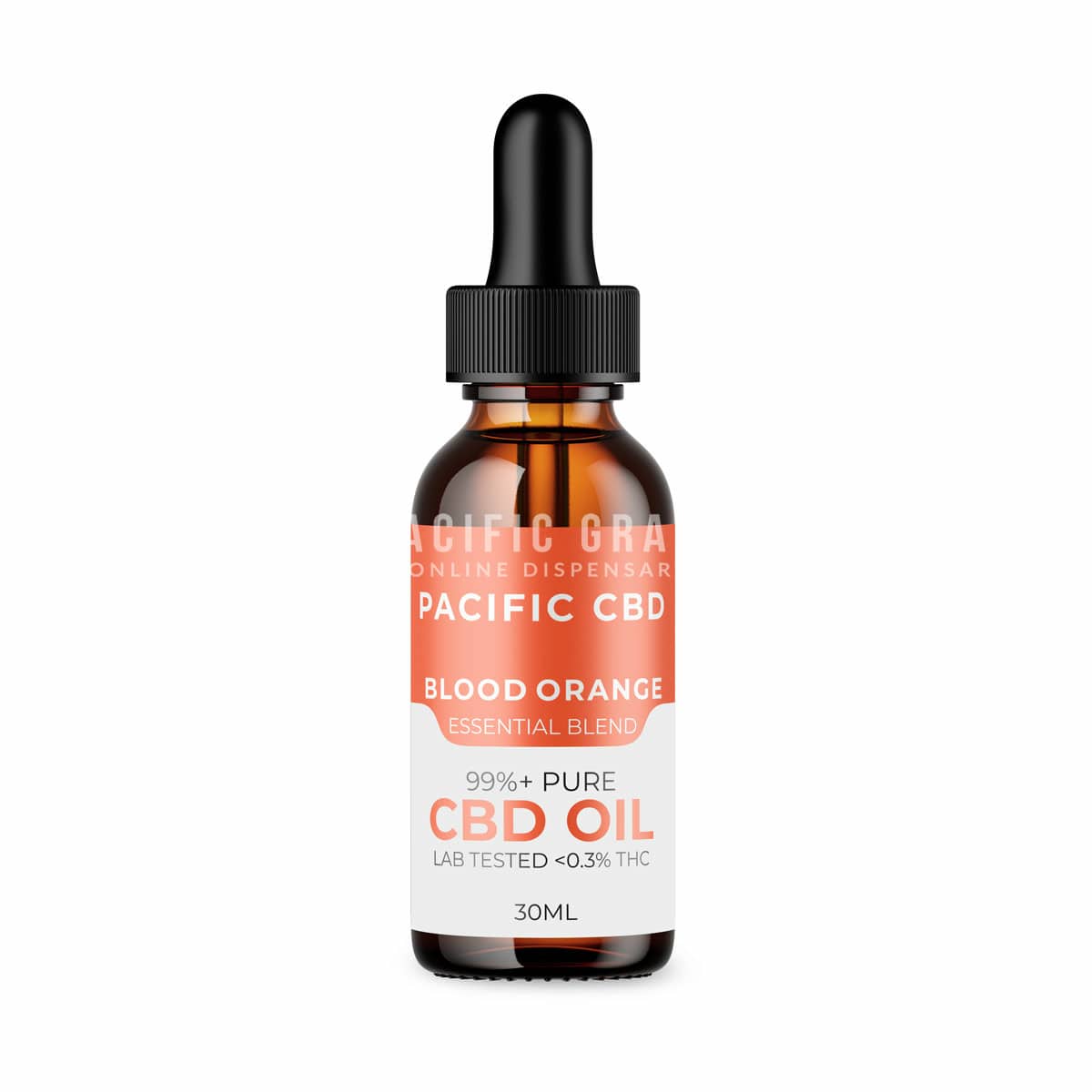 Pacific CBD Tincture - Essential Blend - Blood Orange