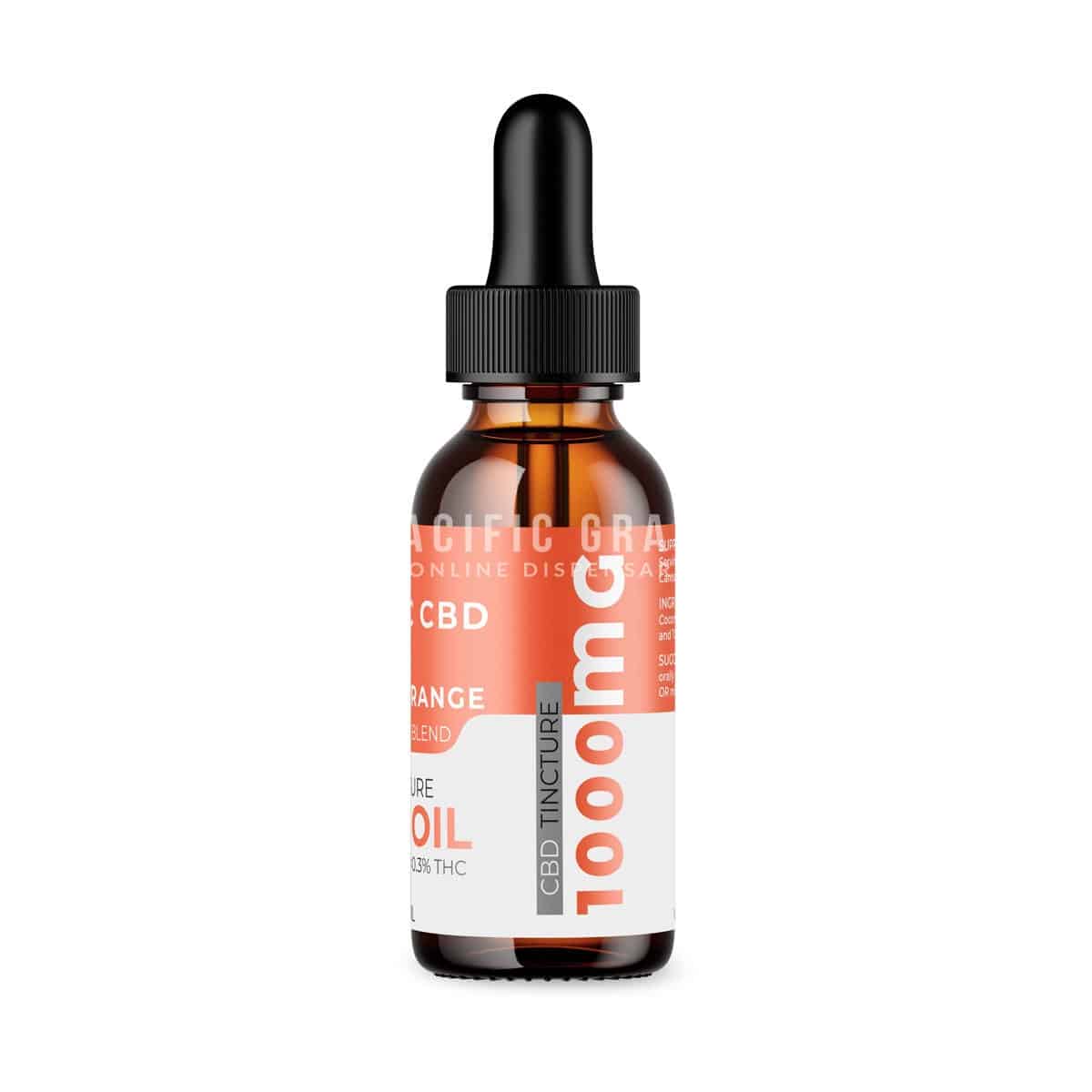 Pacific CBD Tincture - Essential Blend - Blood Orange