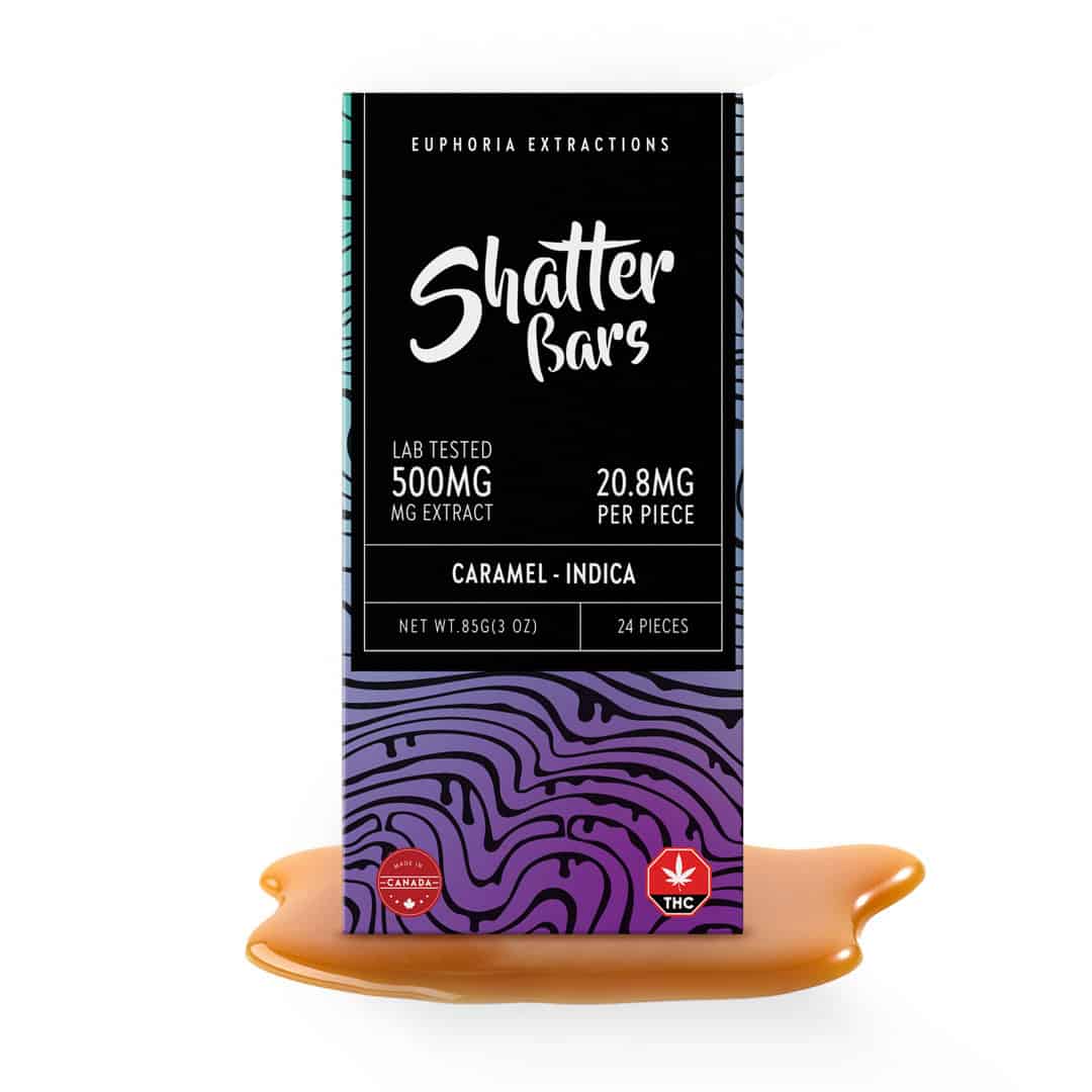 Euphoria Extractions – Shatter Bars – 500mg