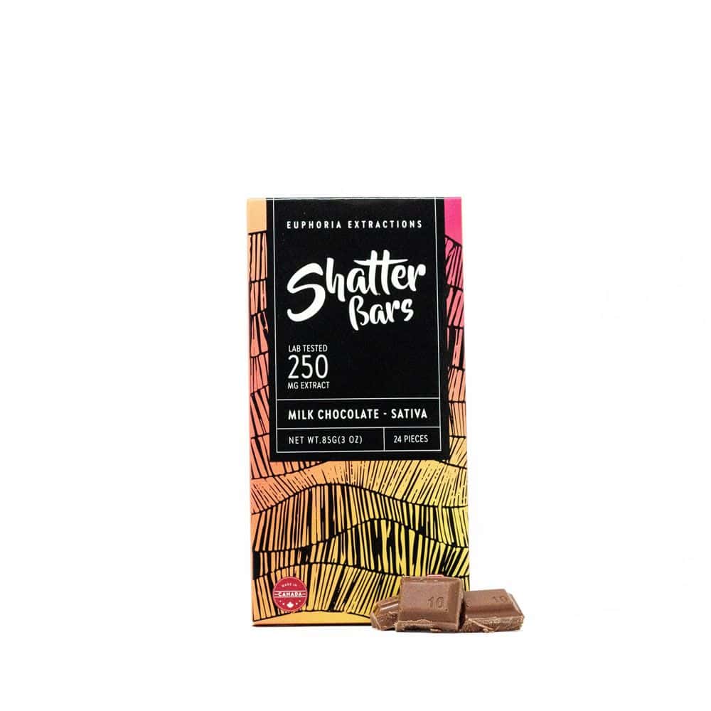Euphoria Extractions - Shatter Bars - 250mg