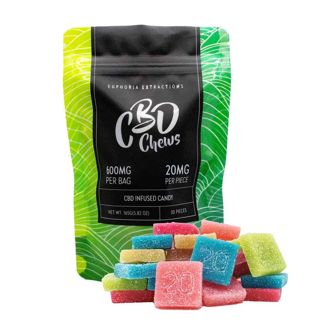 Euphoria Extractions CBD Chews – 600mg
