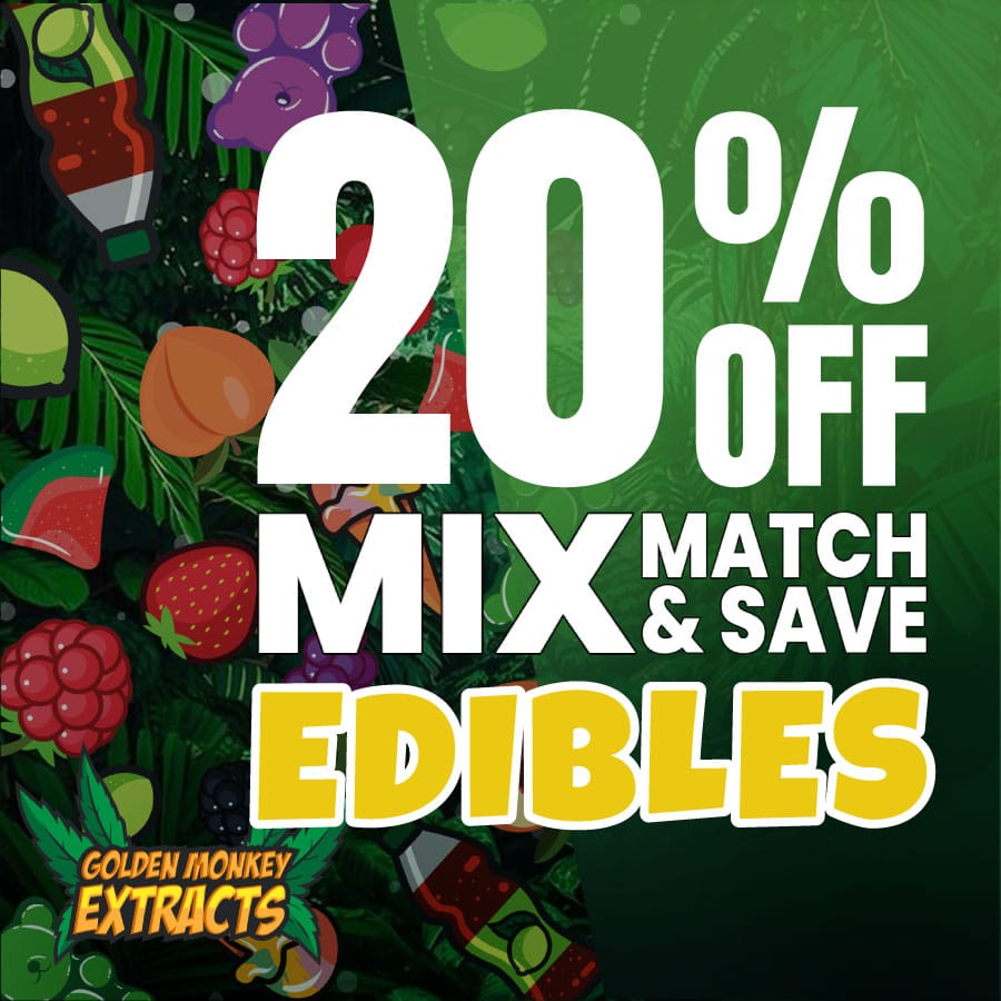 Golden Monkey Extracts – Edibles – Mix & Match