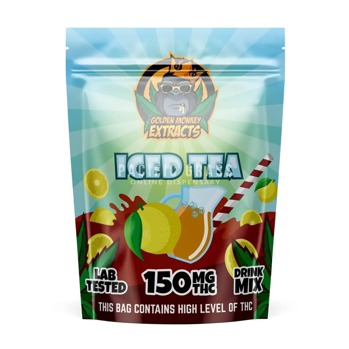 Golden Monkey Extracts – 150MG – Iced Tea