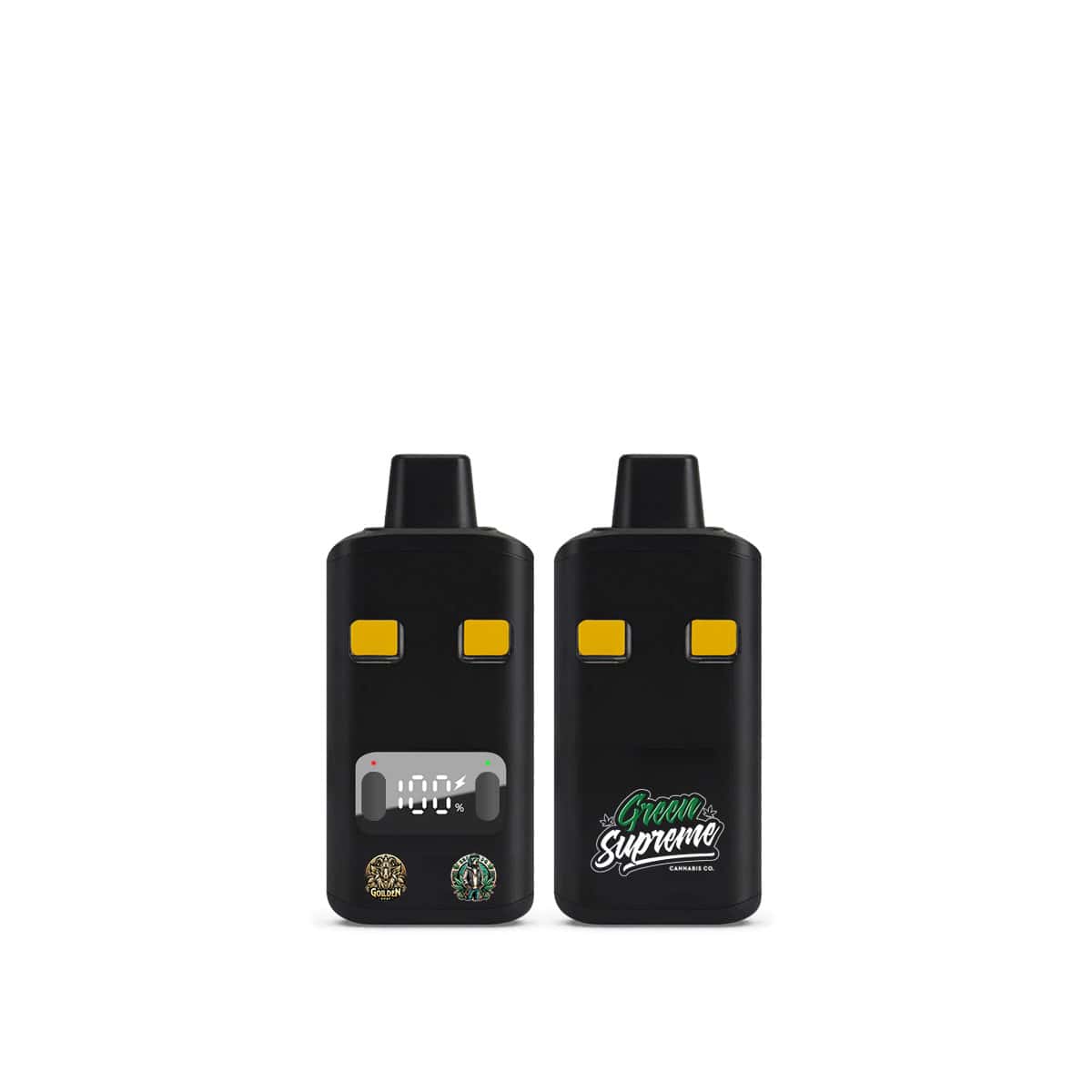 Green Supreme HTFSE Dual Chamber Disposable Vape - 6mL