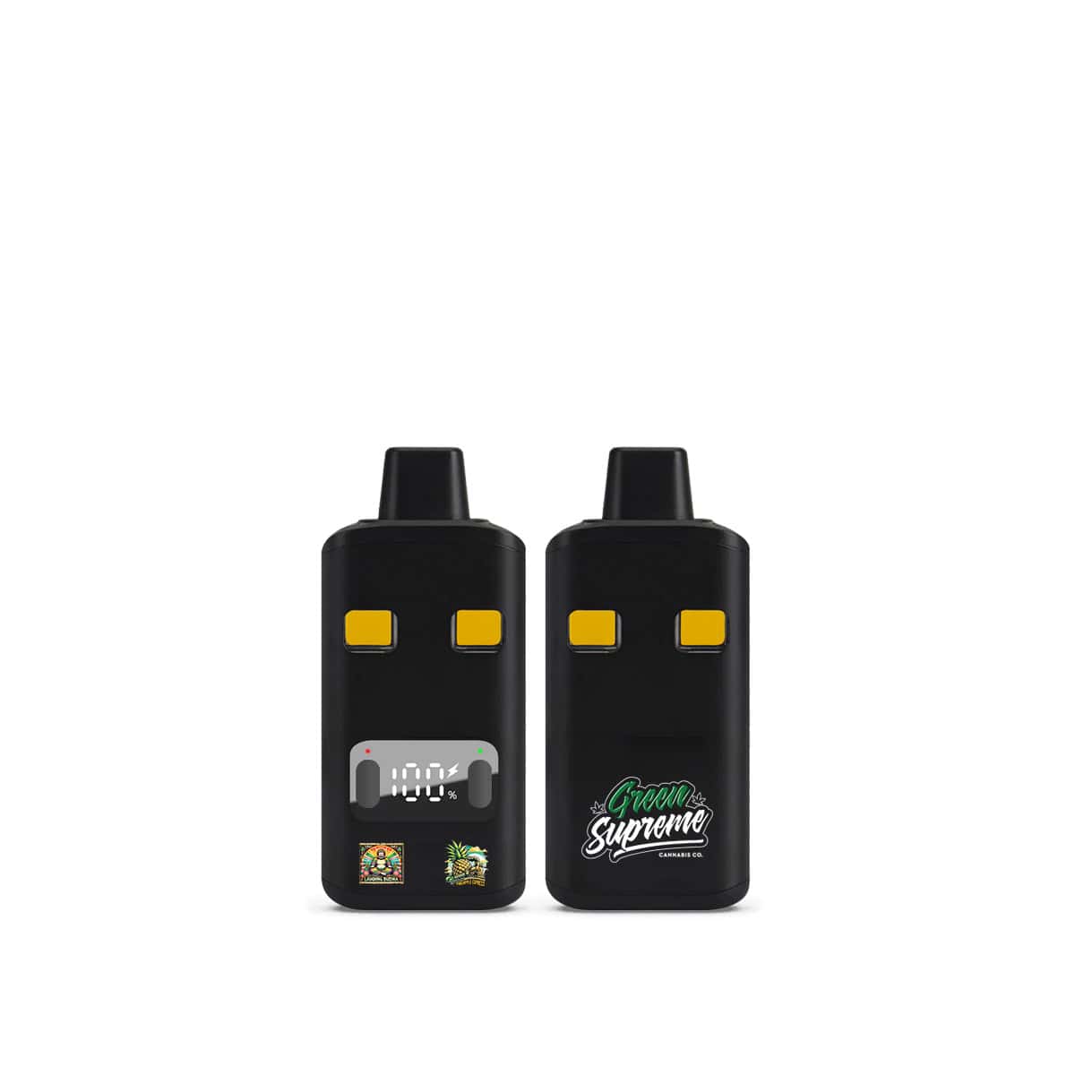 Green Supreme HTFSE Dual Chamber Disposable Vape - 6mL