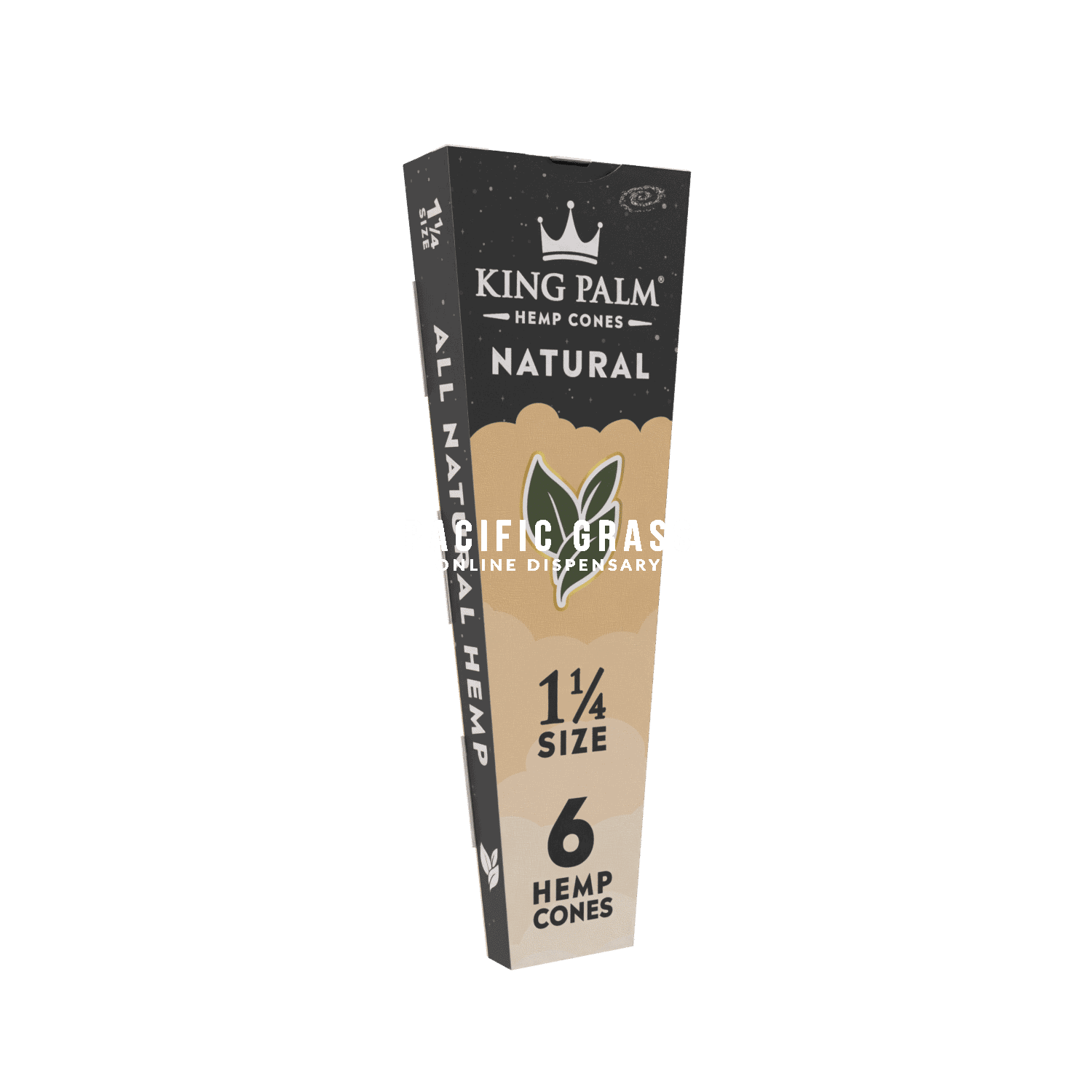 King Palm - Hemp Cones - 1.25" - 6 Pack