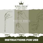 King Palm - Hemp Cones - 1.25" - 6 Pack