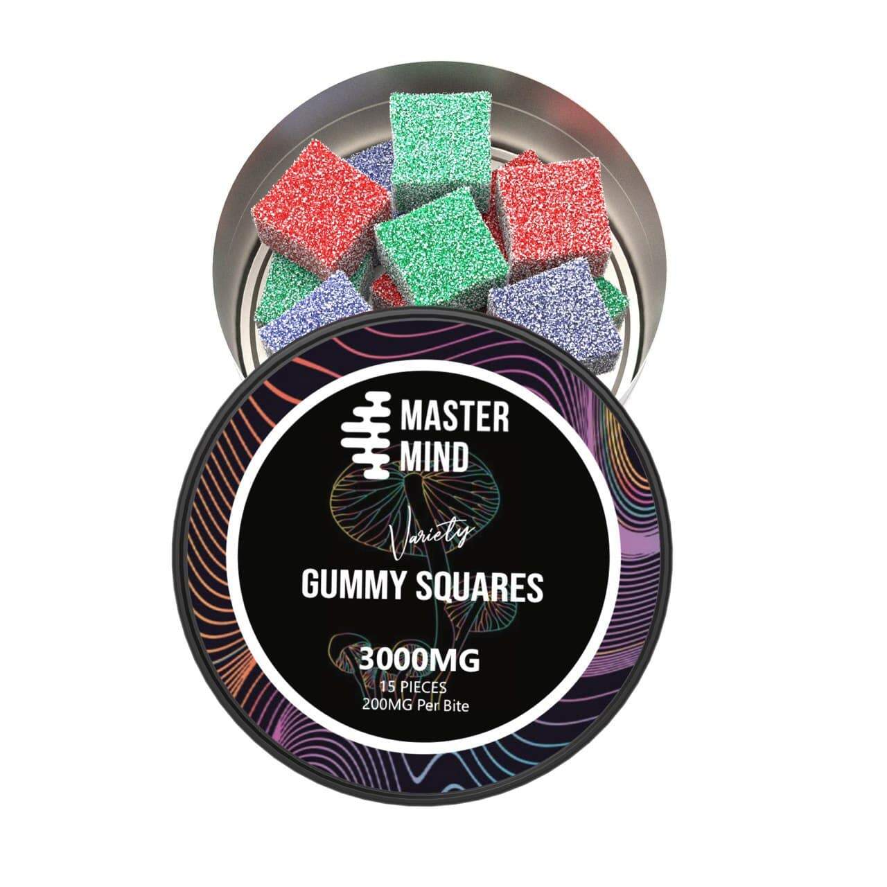 Mastermind - Variety Gummy Square - 3000mg