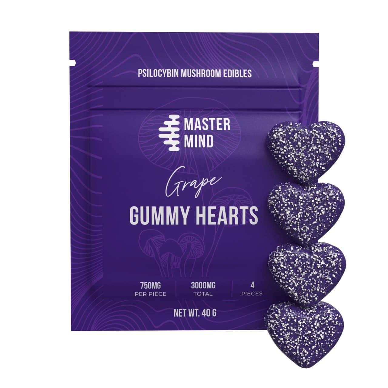Mastermind - Gummy Heart - 3000mg