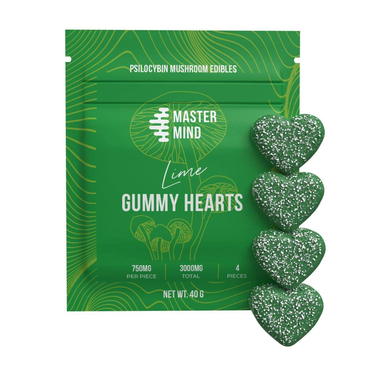 Mastermind - Gummy Heart - 3000mg