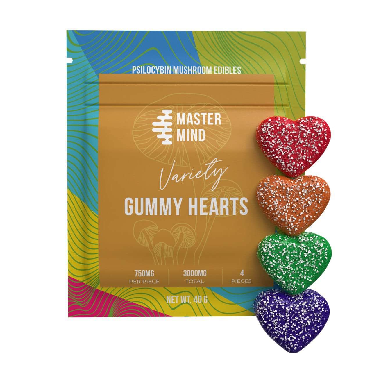 Mastermind – Gummy Heart – 3000mg