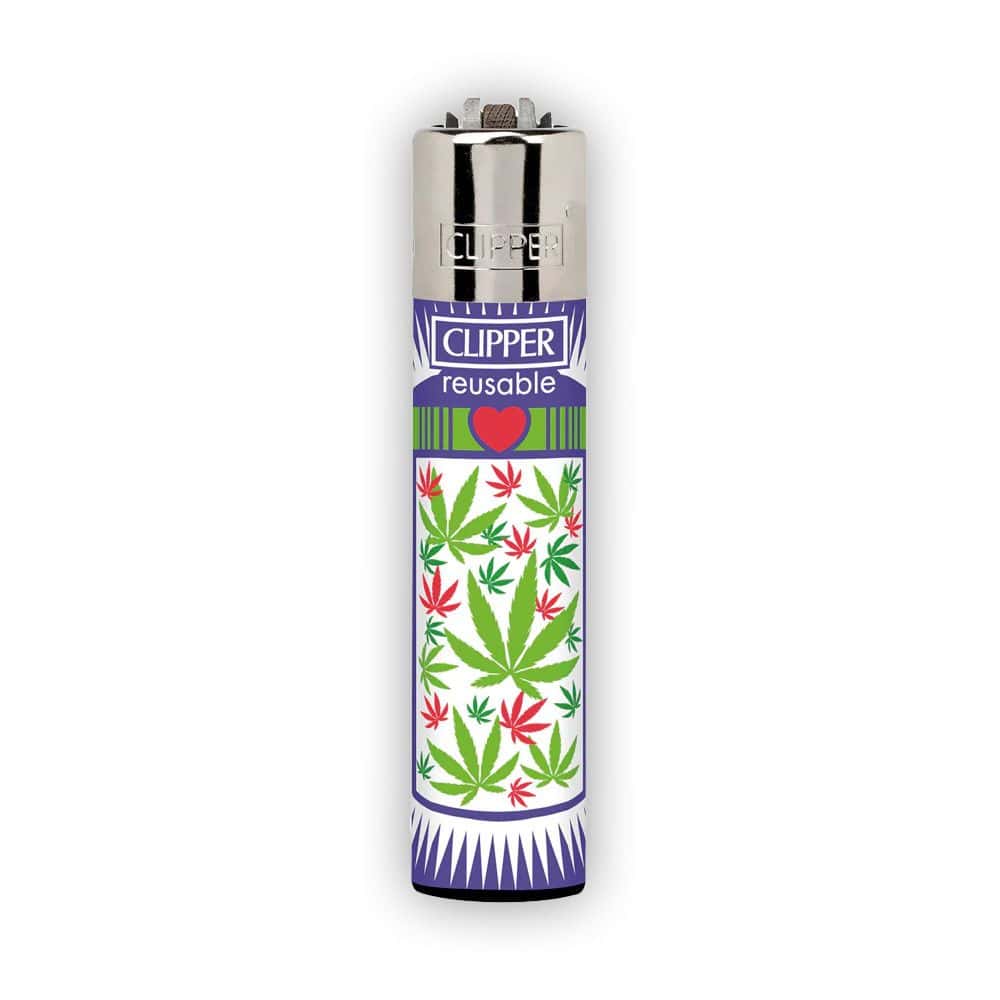 Medical Leaf Pill Clipper Lighter