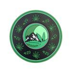 Pacific Grass 4/20 Silicone Coaster