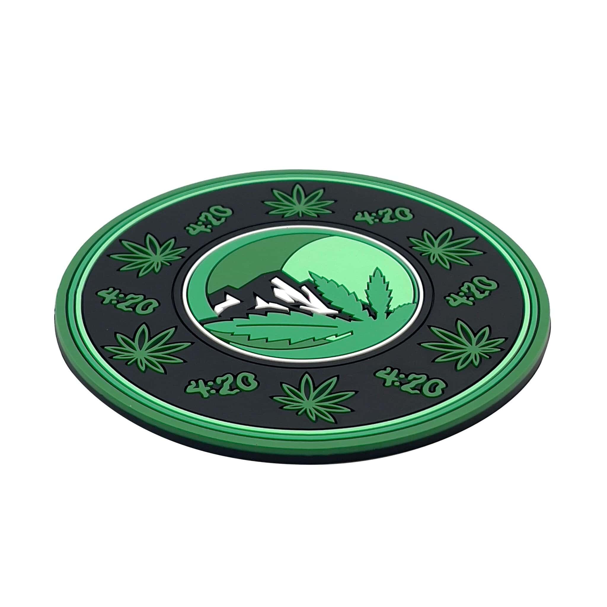 Pacific Grass 4/20 Silicone Coaster