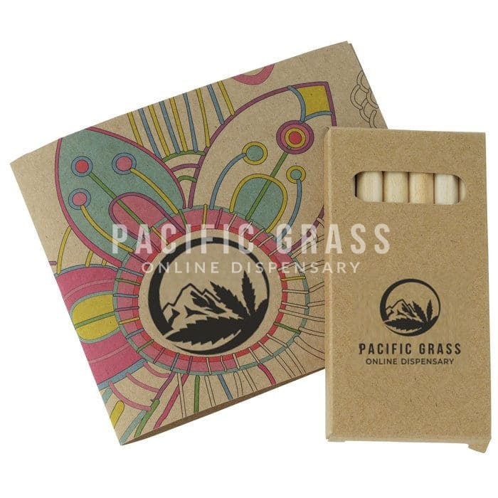 Pacific Grass Adult Mini Coloring Book Set