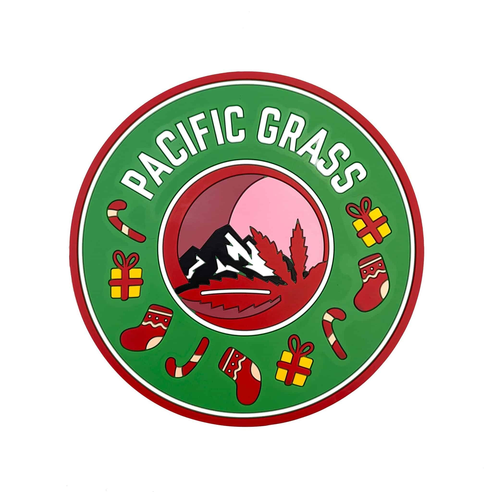 Pacific Grass Holiday Silicone Coaster