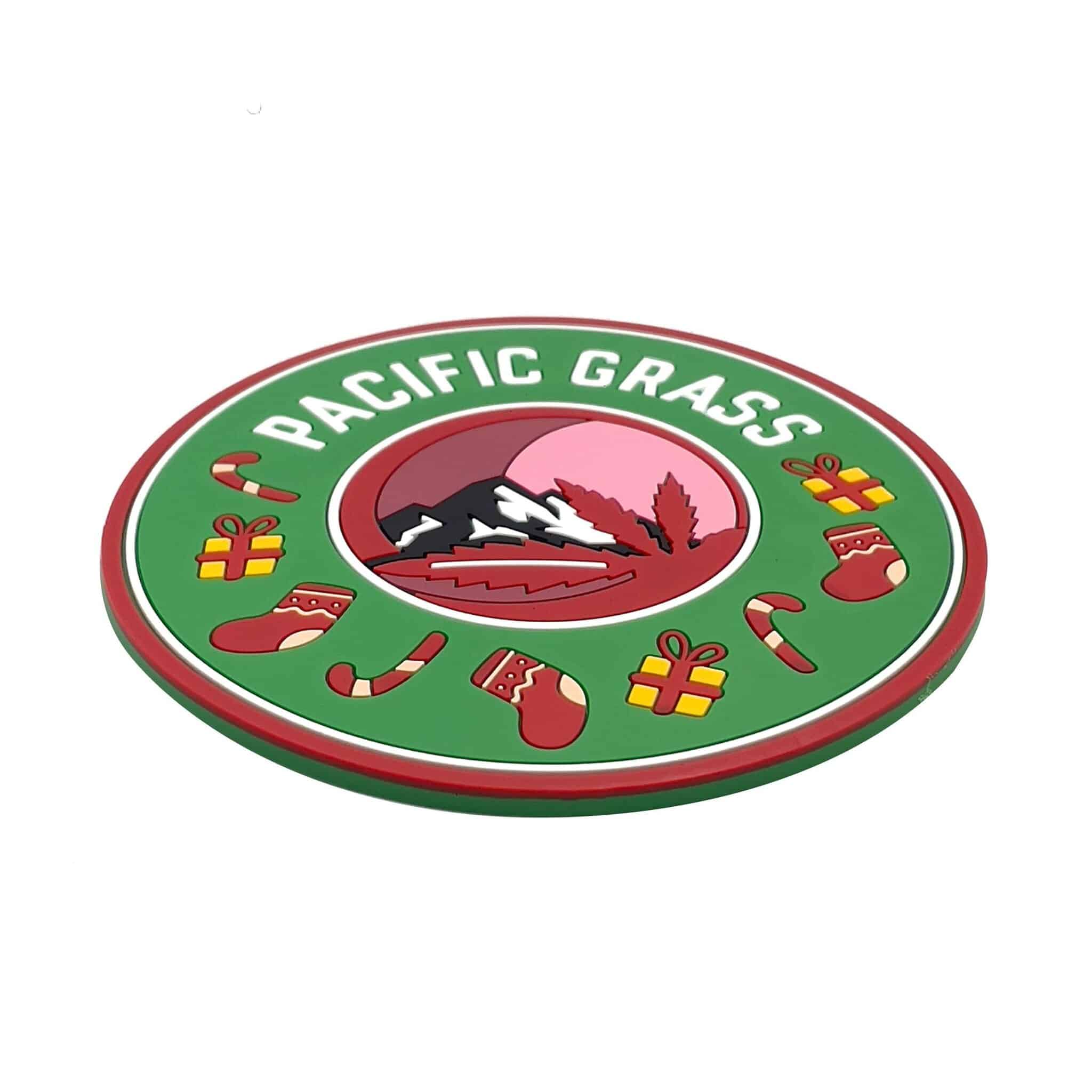 Pacific Grass Holiday Silicone Coaster