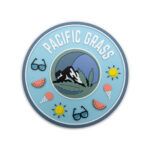 Pacific Grass Silicone Coasters
